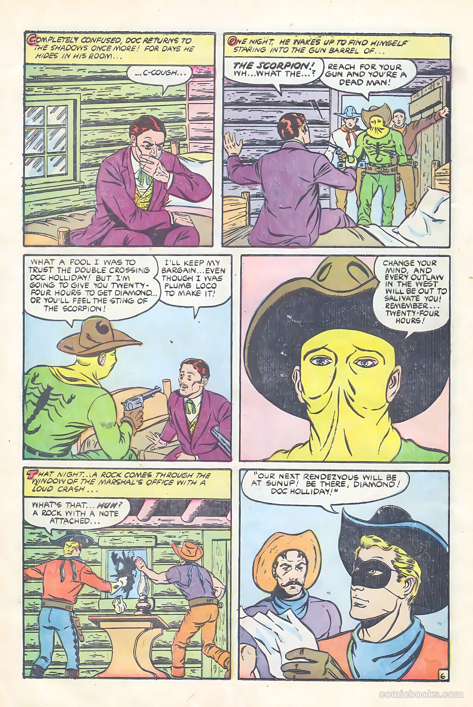 Black Diamond Western #59 (1955) — page 8