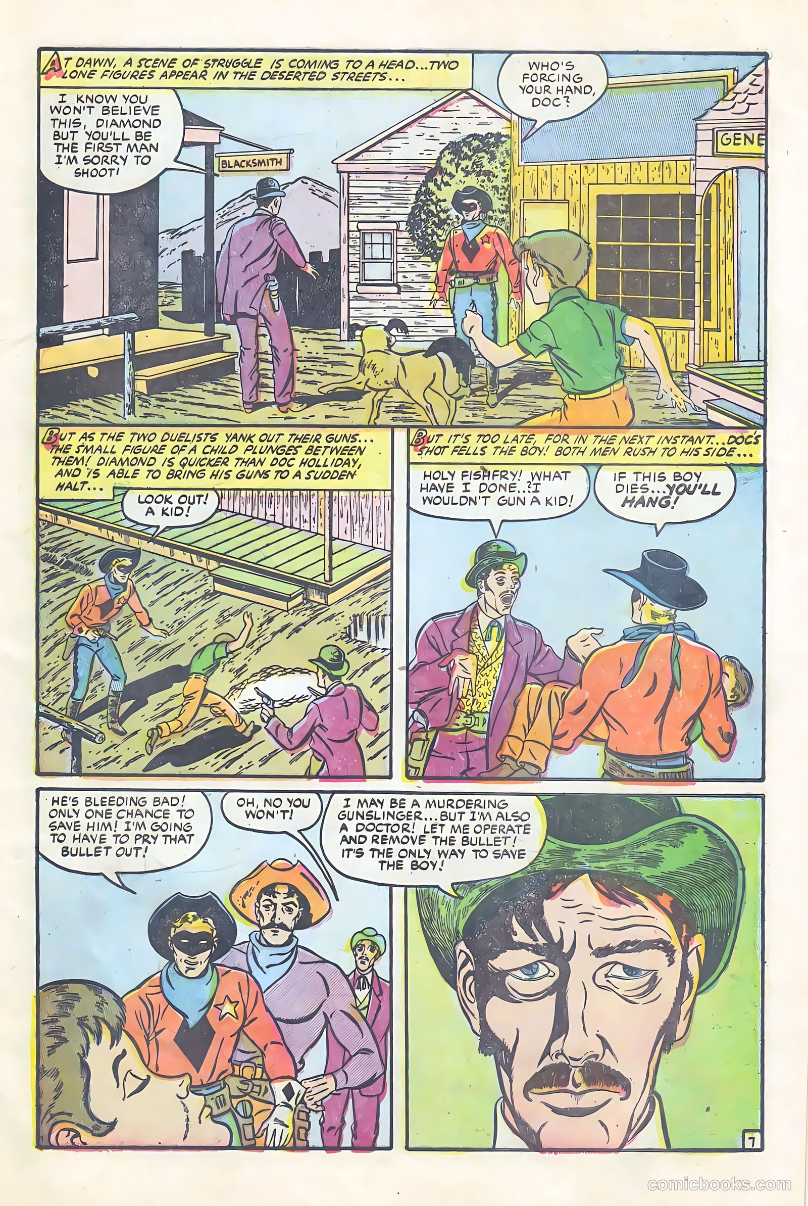 Black Diamond Western #59 (1955) — page 9