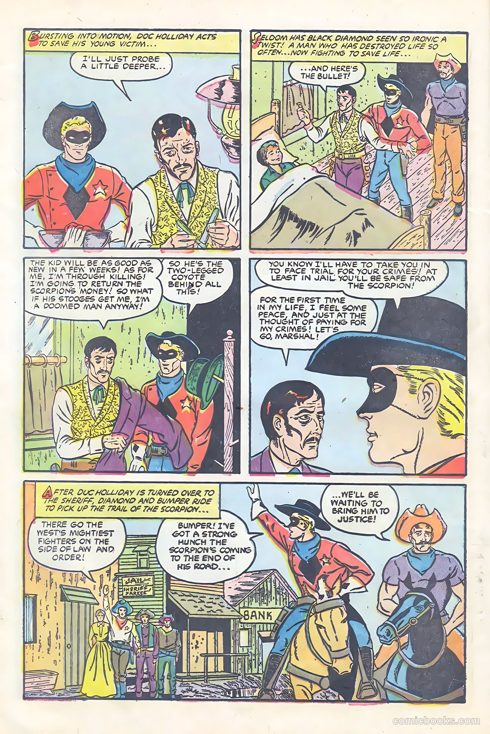Black Diamond Western #59 (1955) — page 10