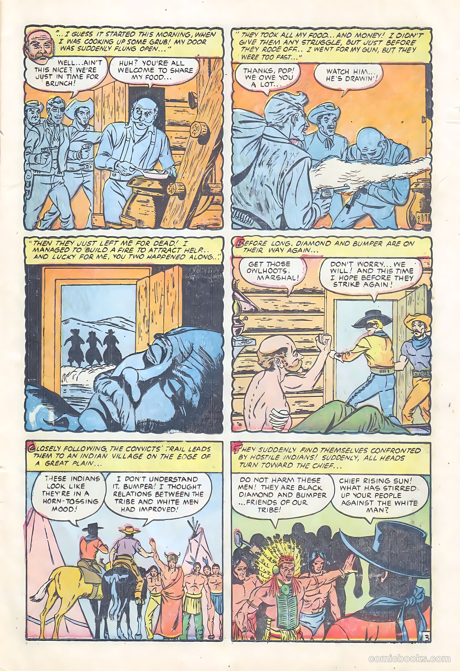 Black Diamond Western #59 (1955) — page 13