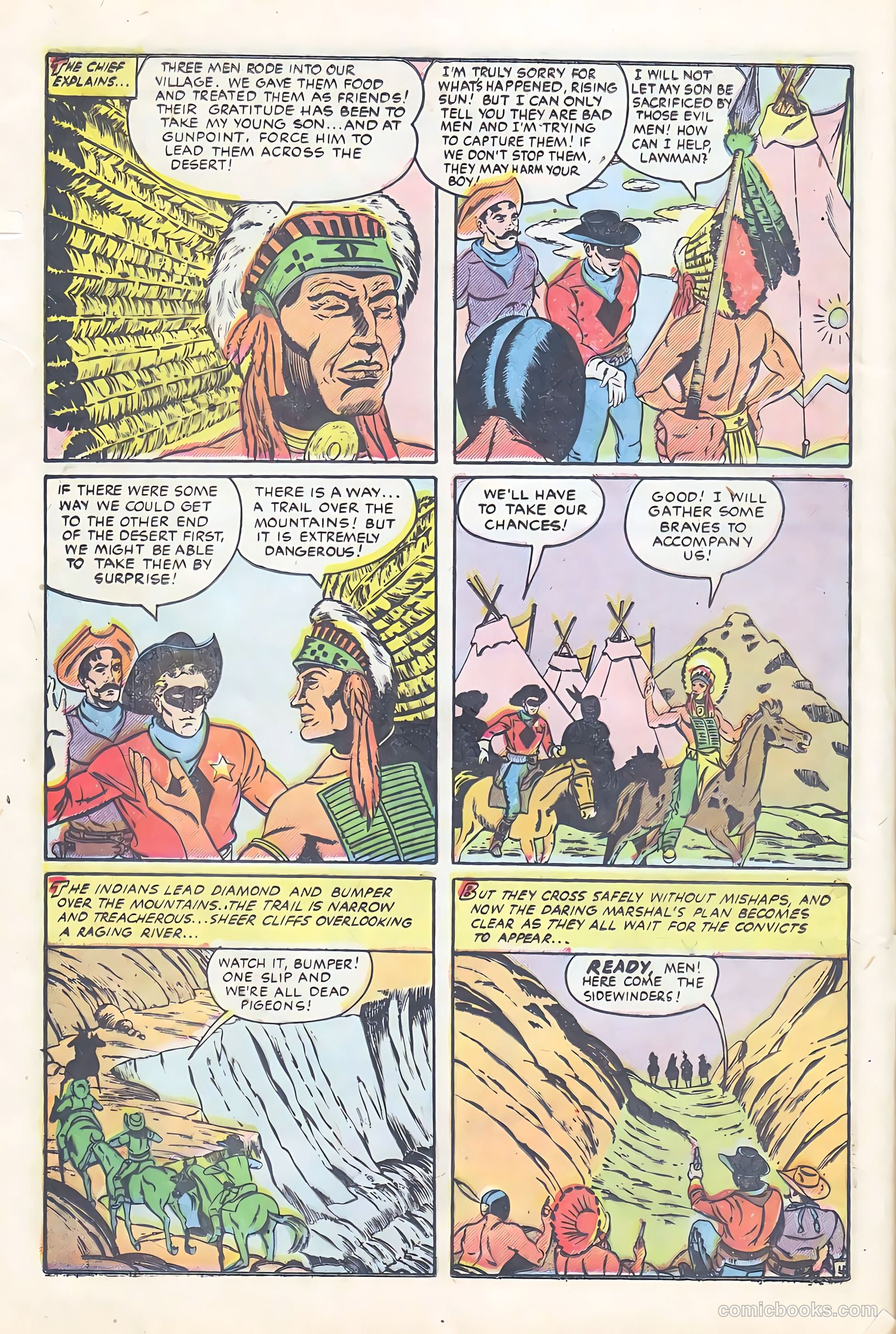 Black Diamond Western #59 (1955) — page 14