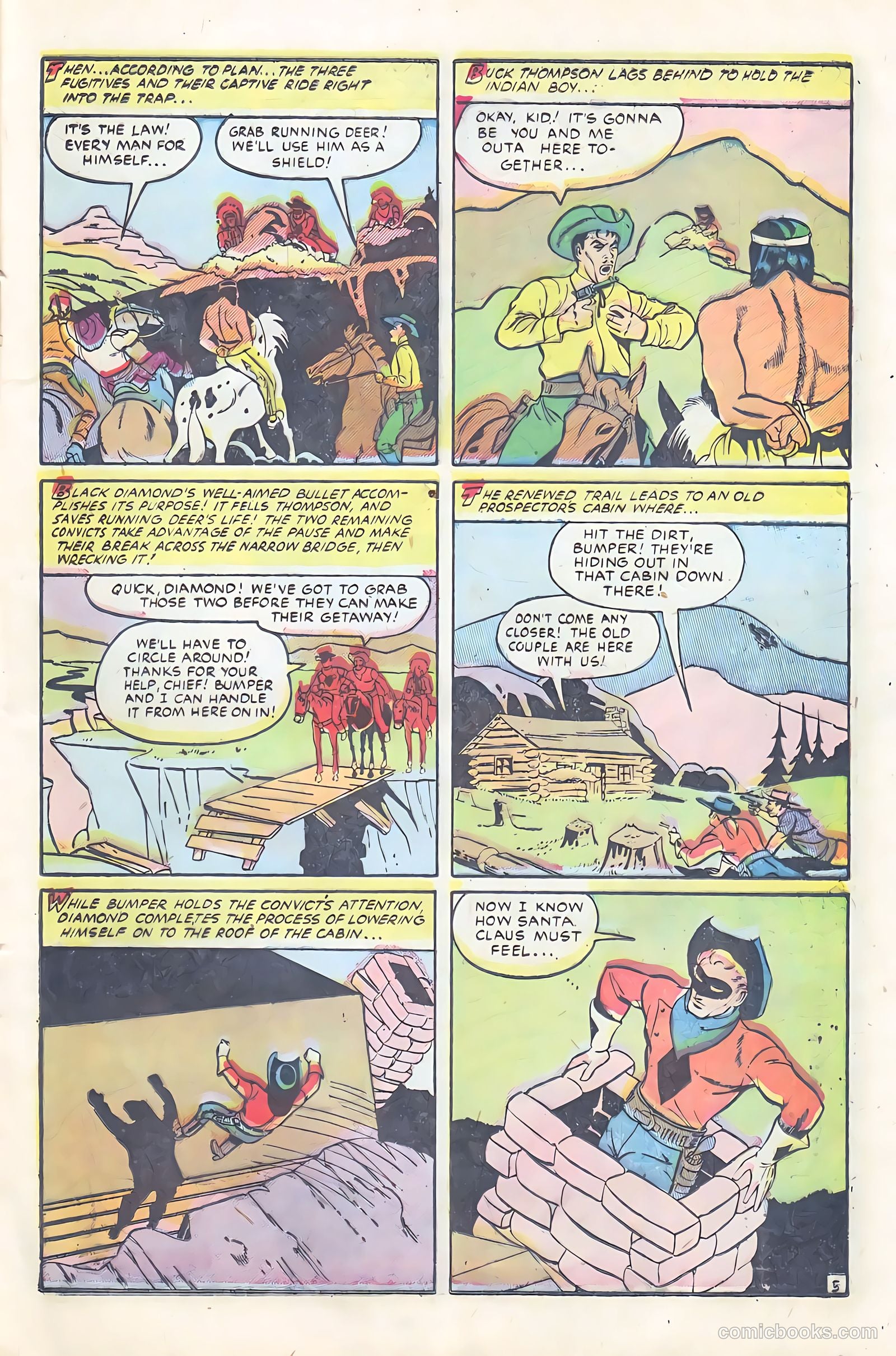 Black Diamond Western #59 (1955) — page 15