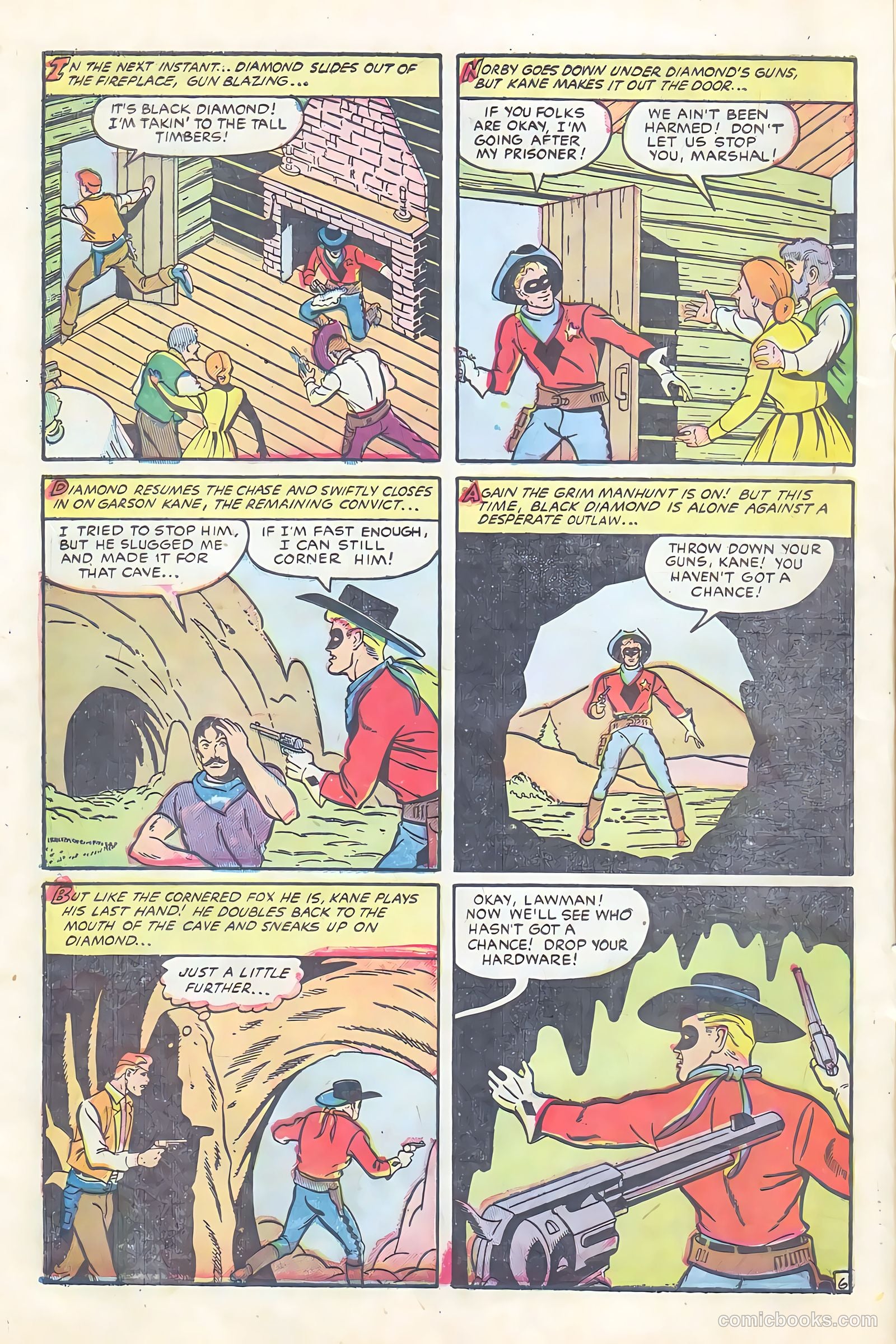 Black Diamond Western #59 (1955) — page 16