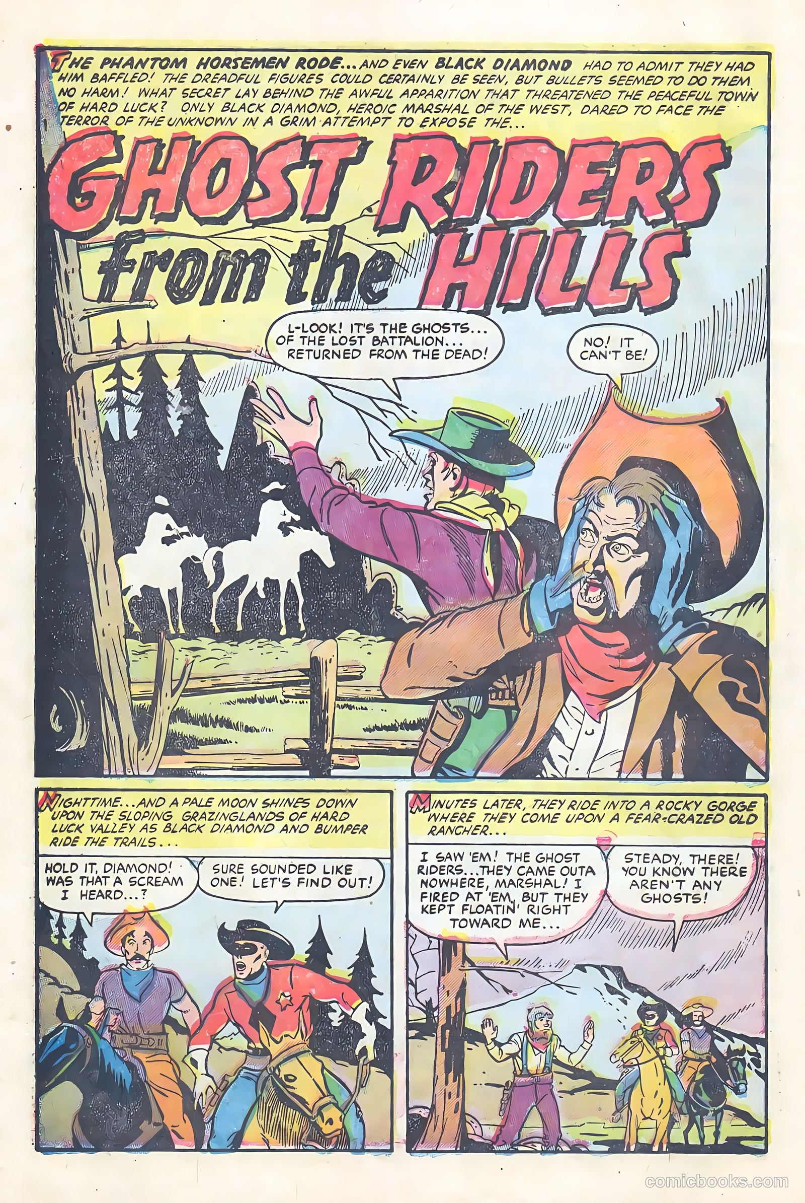 Black Diamond Western #59 (1955) — page 20