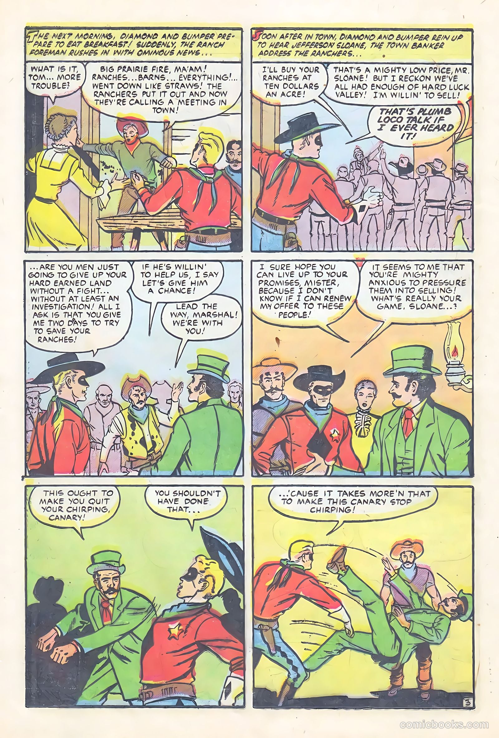 Black Diamond Western #59 (1955) — page 22