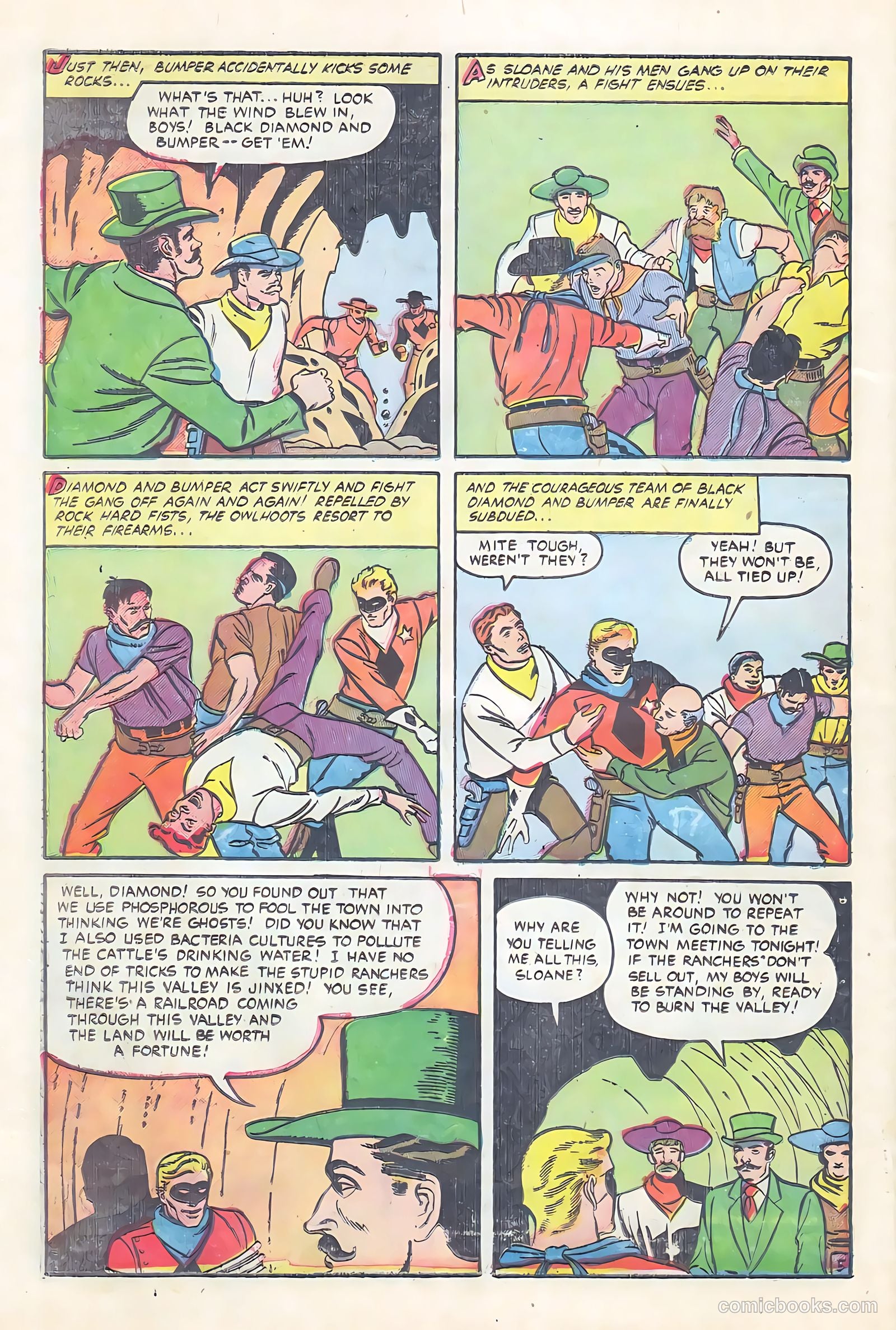 Black Diamond Western #59 (1955) — page 24