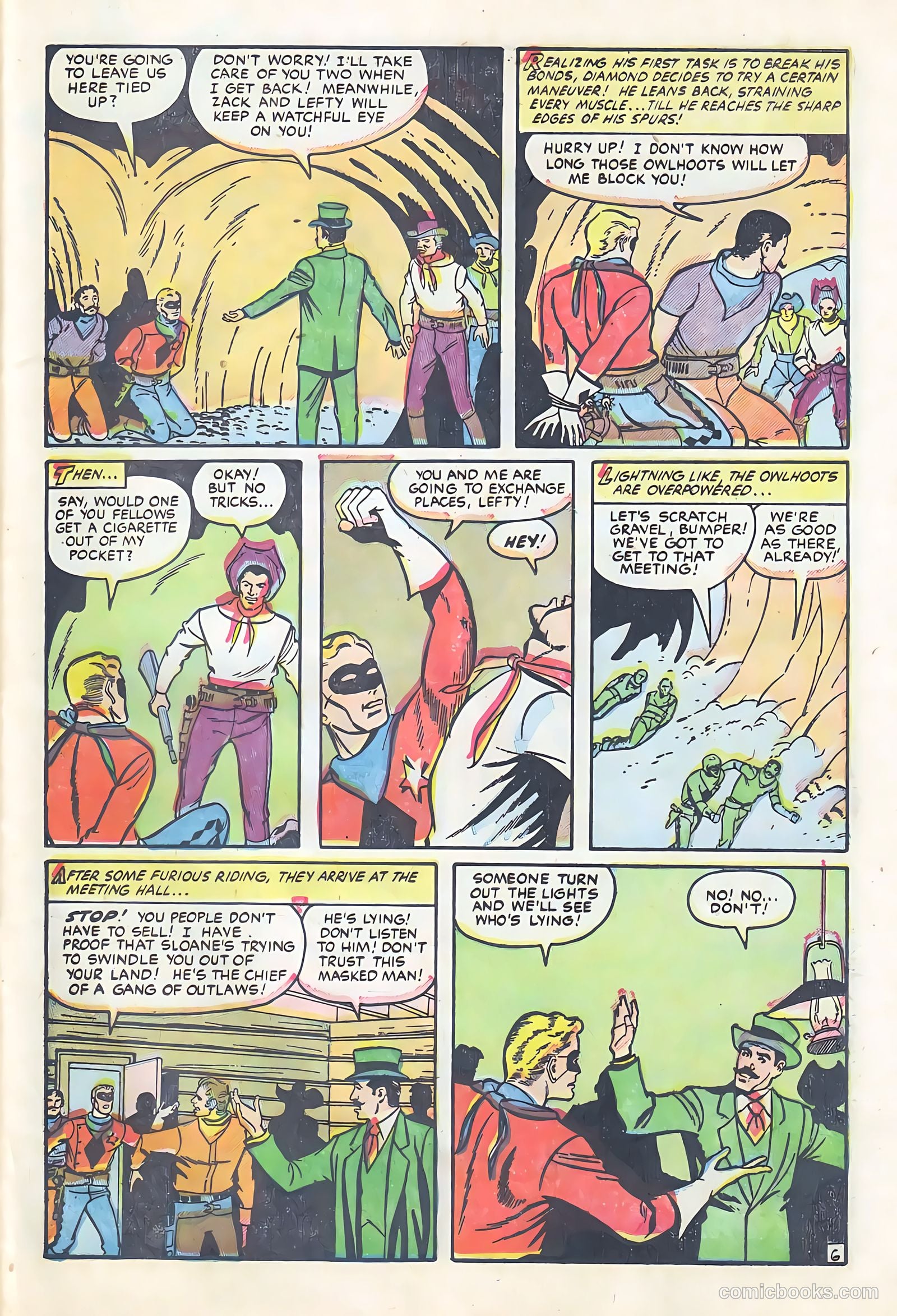 Black Diamond Western #59 (1955) — page 25
