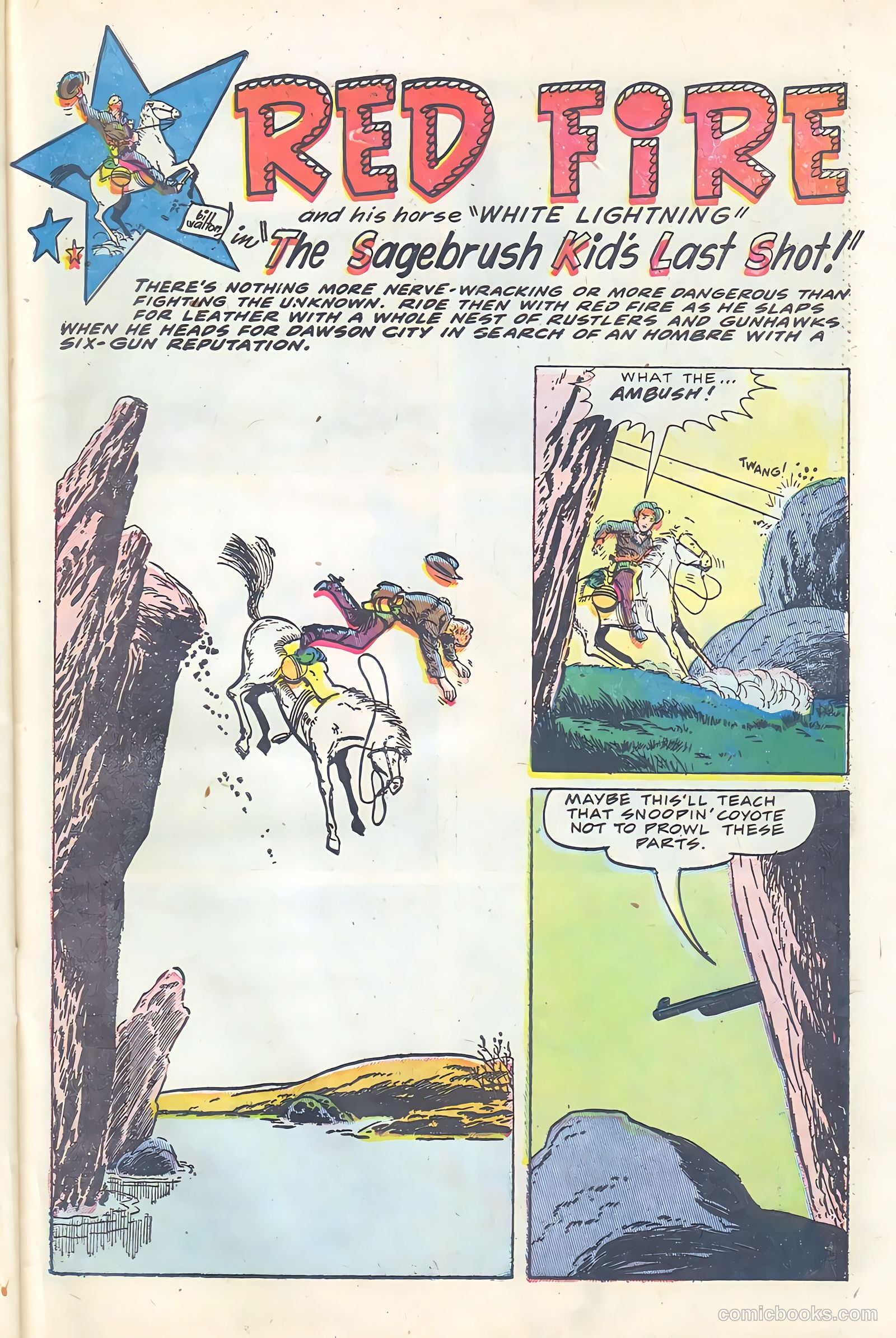 Black Diamond Western #59 (1955) — page 27