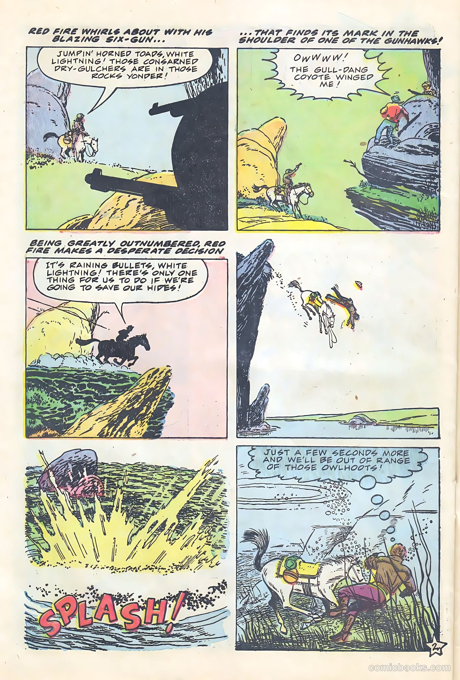 Black Diamond Western #59 (1955) — page 28