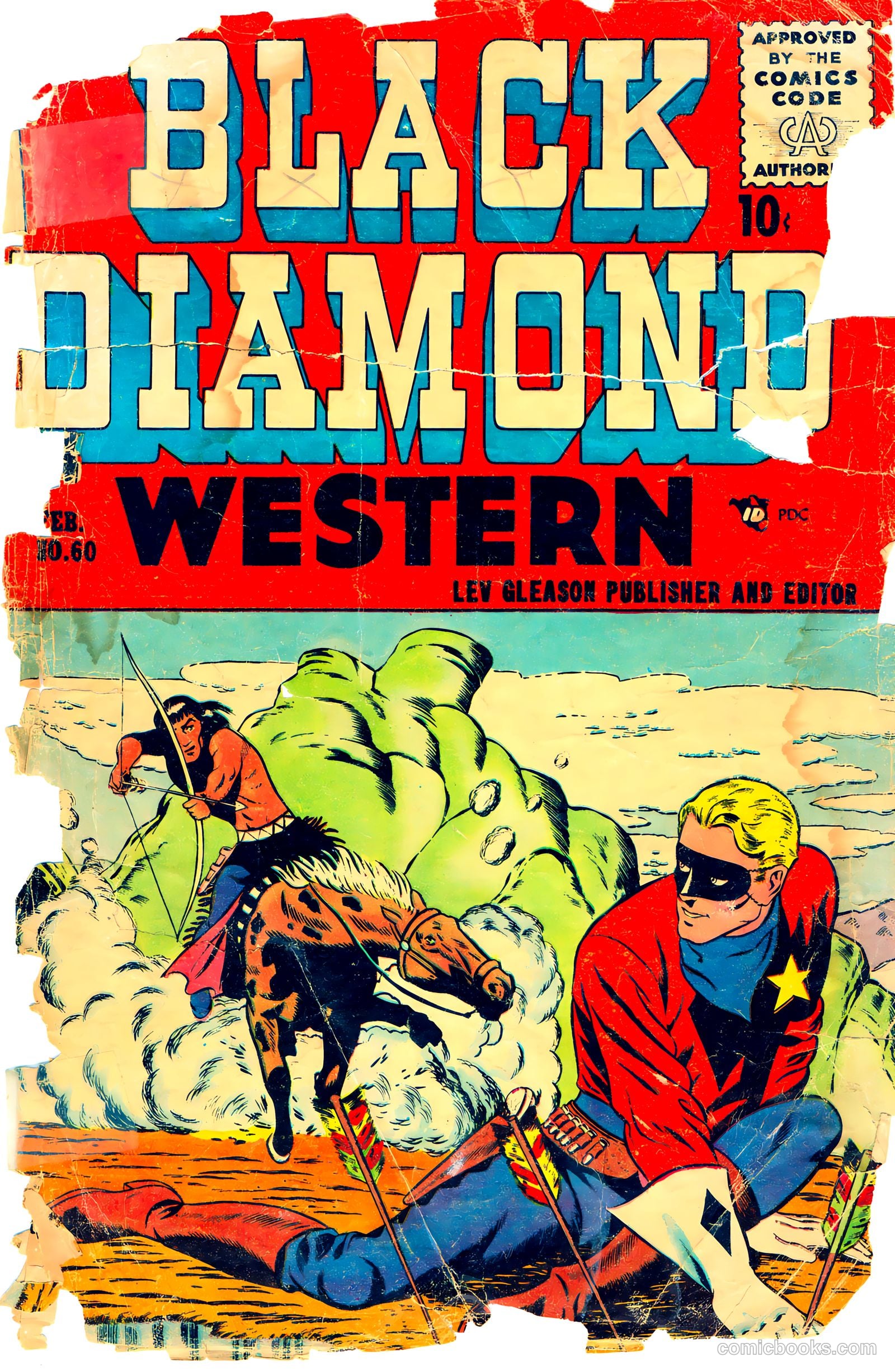 Black Diamond Western #60 (1956) — page 1