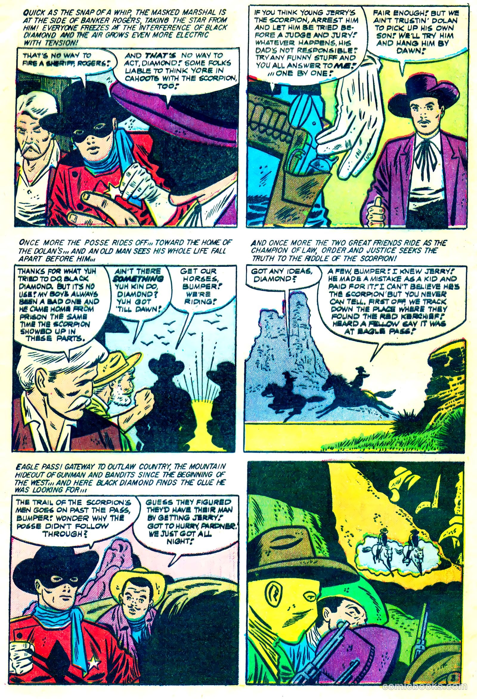 Black Diamond Western #60 (1956) — page 5