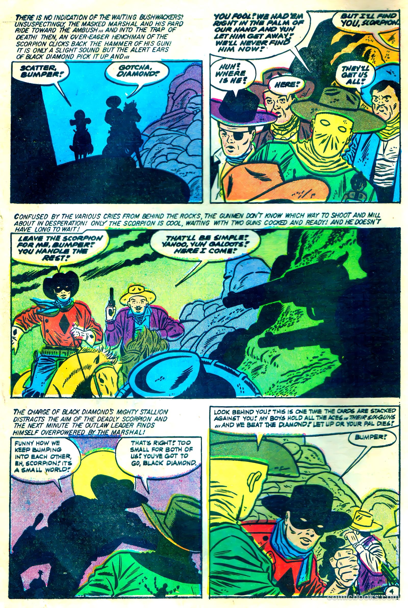Black Diamond Western #60 (1956) — page 6