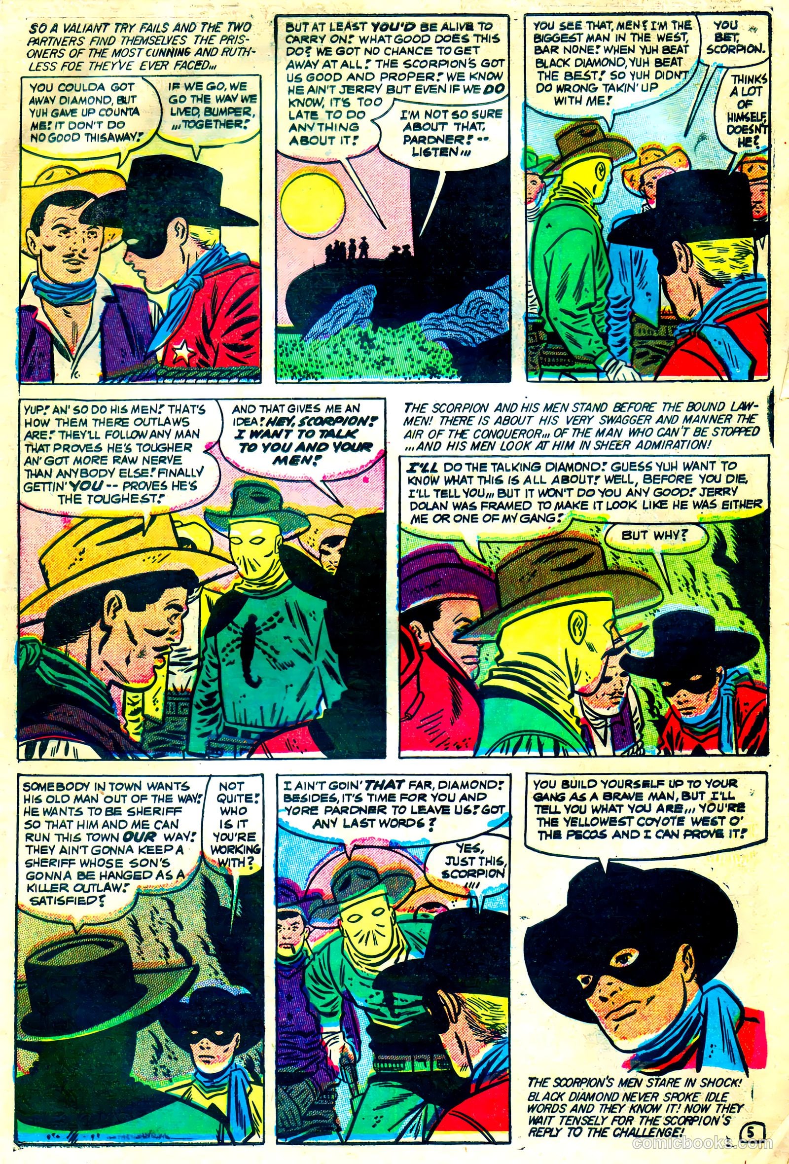 Black Diamond Western #60 (1956) — page 7