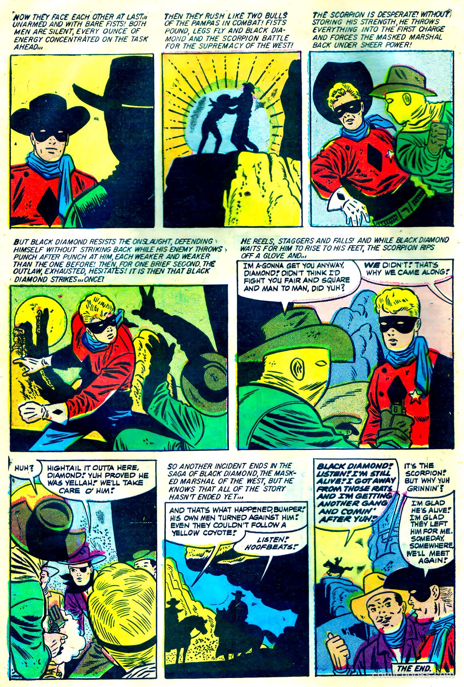 Black Diamond Western #60 (1956) — page 10
