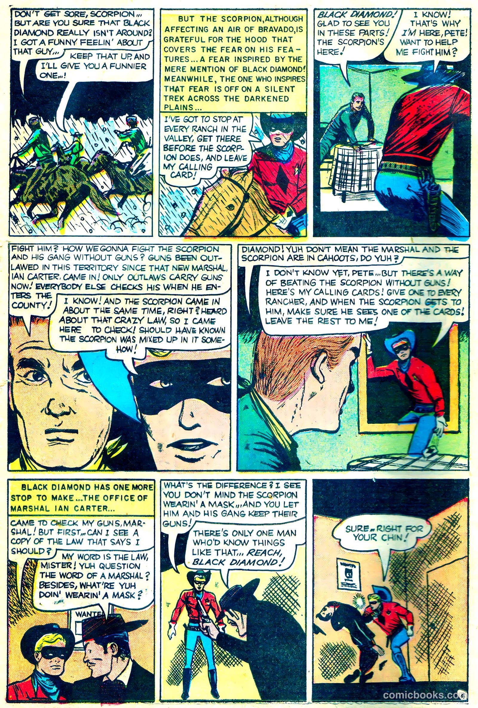 Black Diamond Western #60 (1956) — page 14