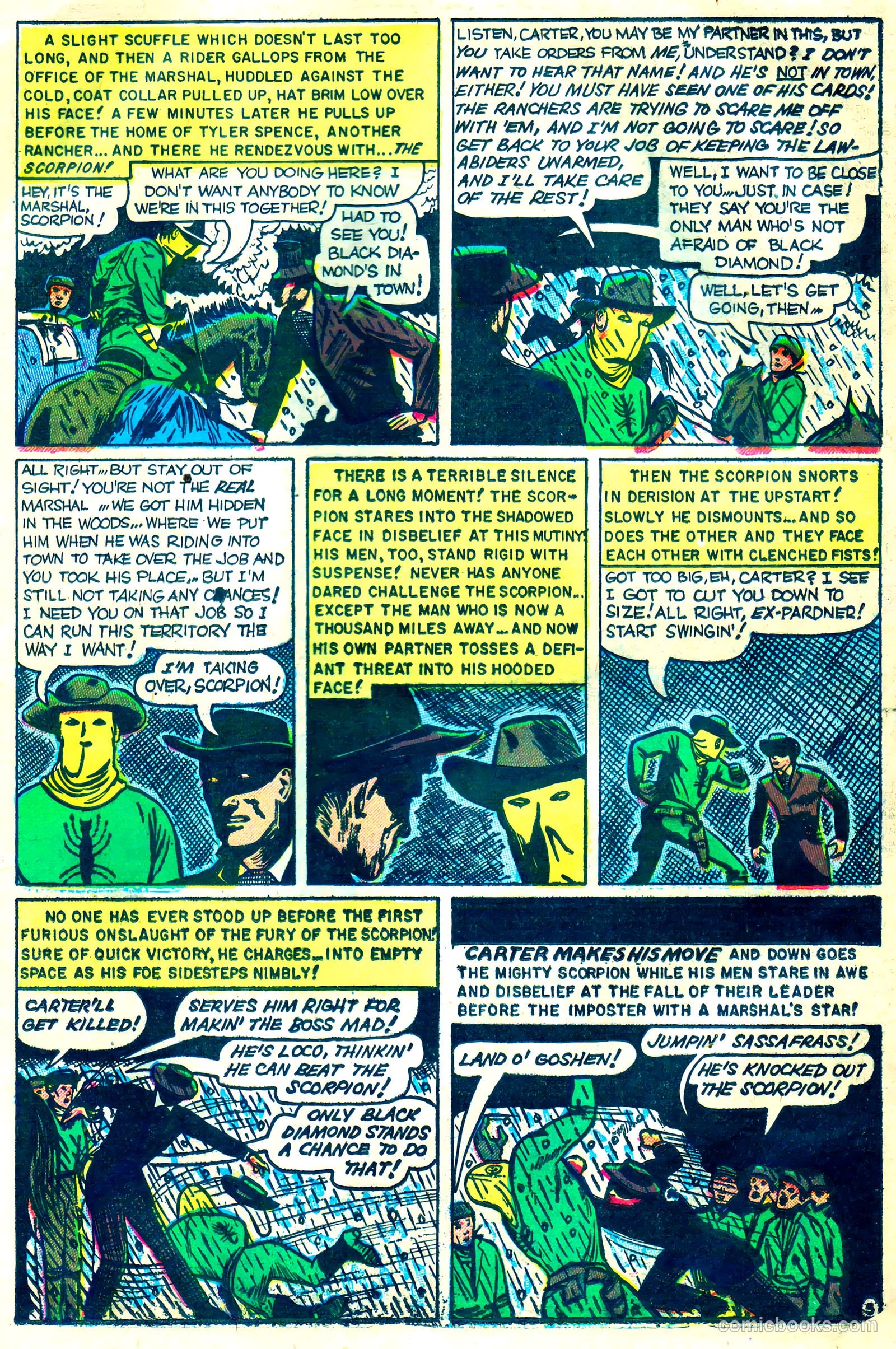Black Diamond Western #60 (1956) — page 15