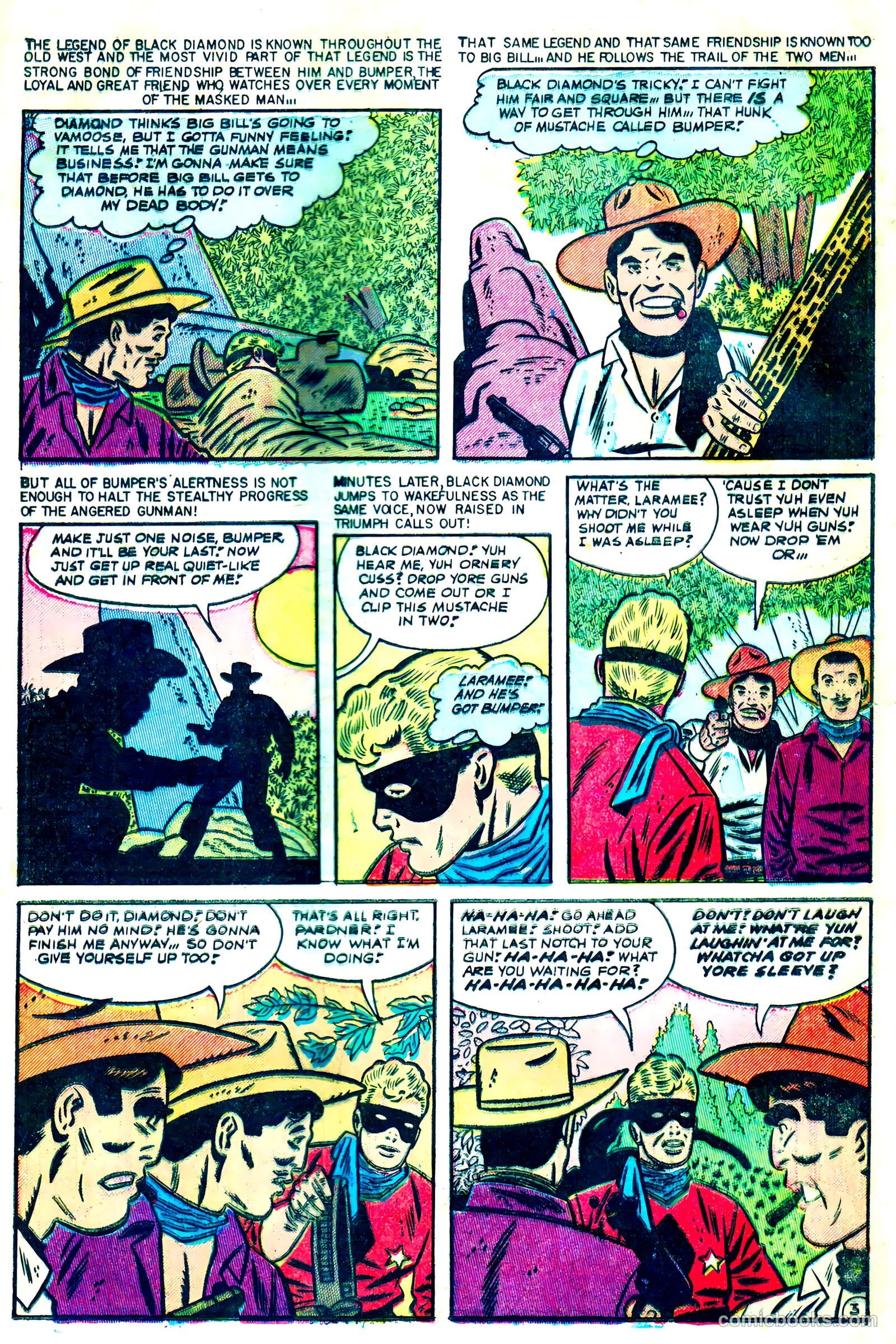 Black Diamond Western #60 (1956) — page 21