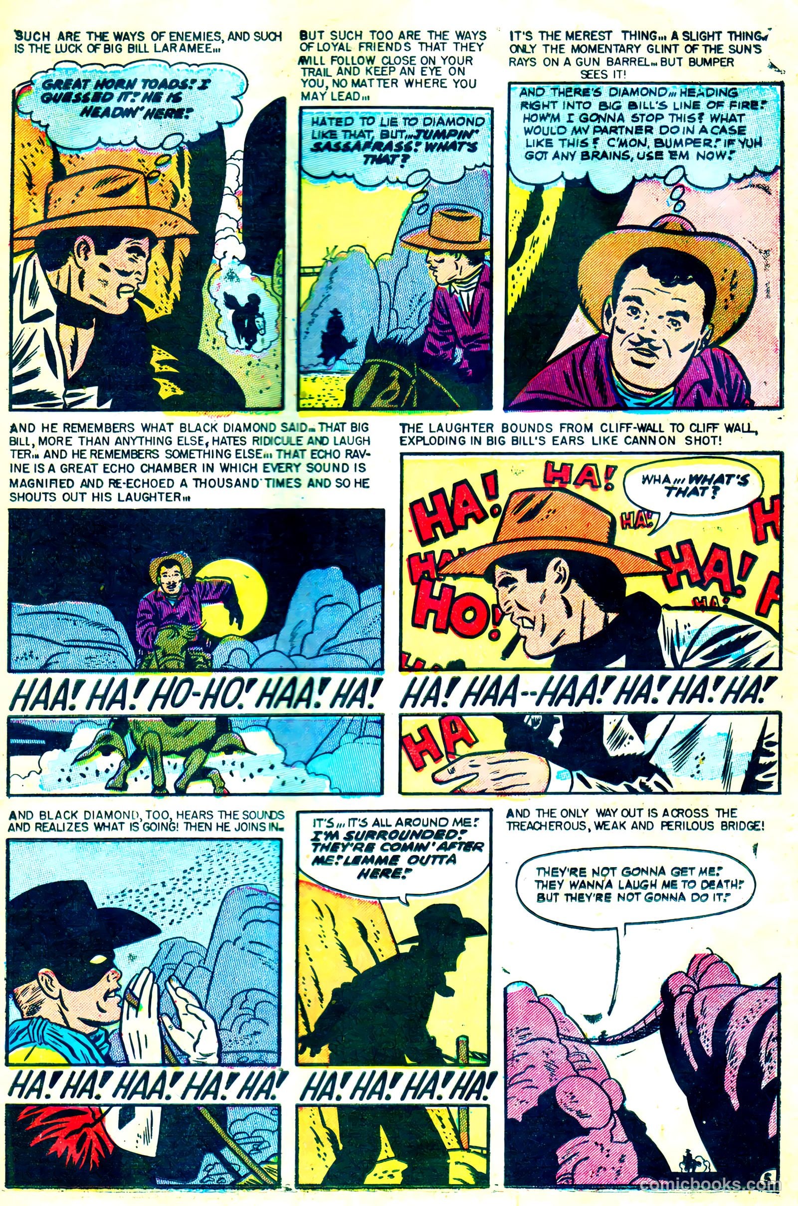 Black Diamond Western #60 (1956) — page 23