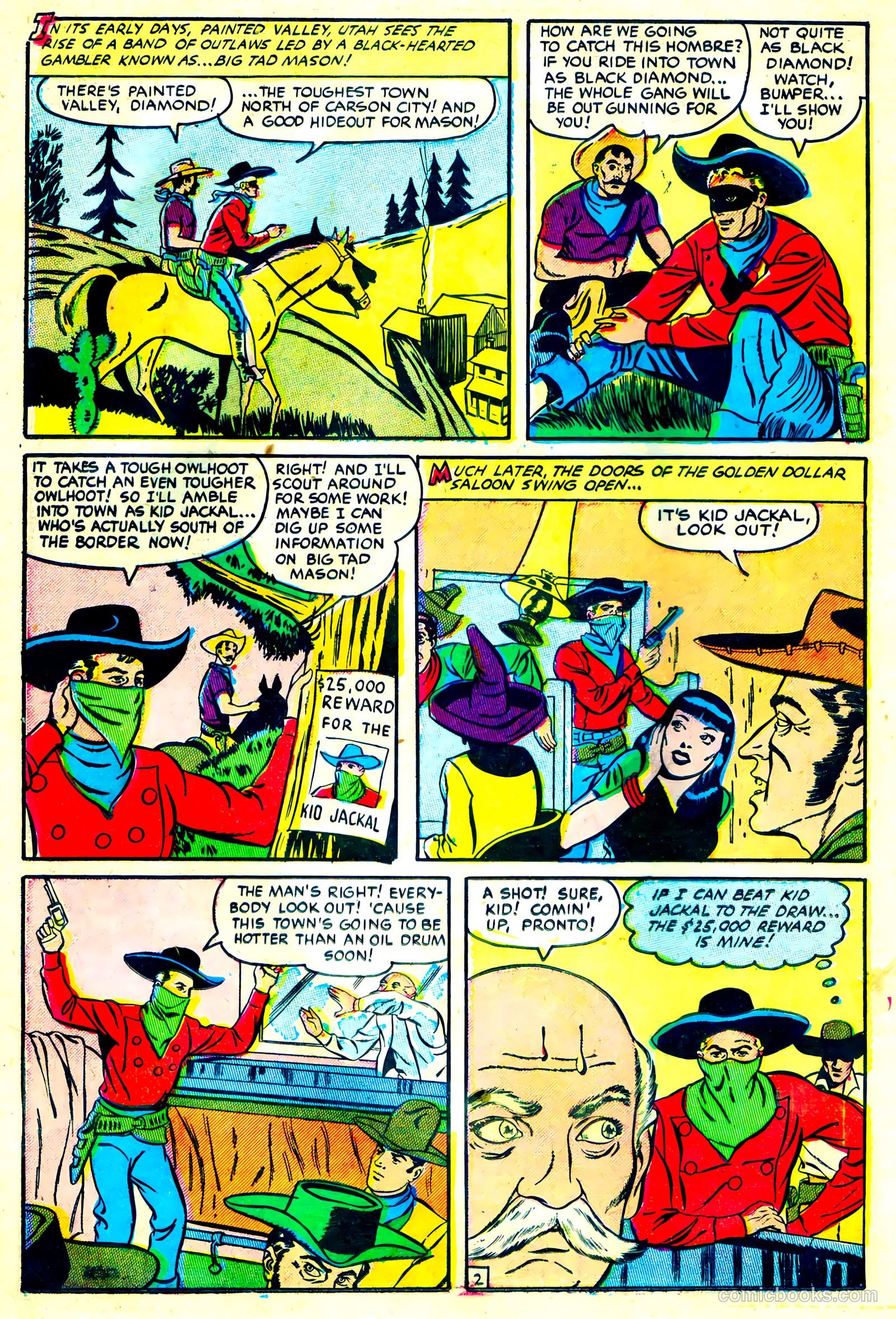Black Diamond Western #60 (1956) — page 26