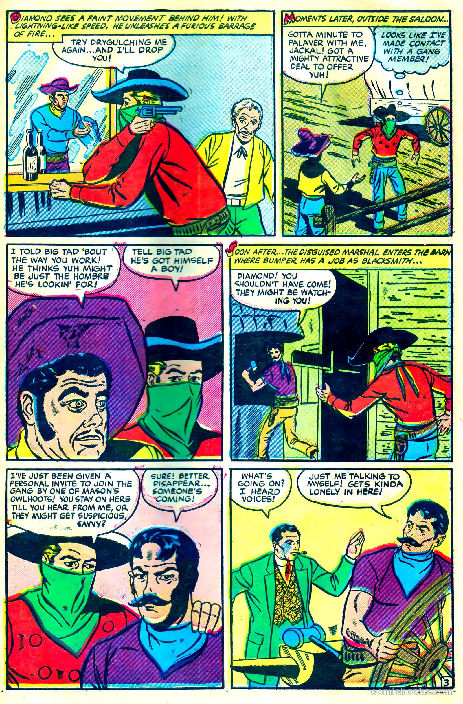 Black Diamond Western #60 (1956) — page 27