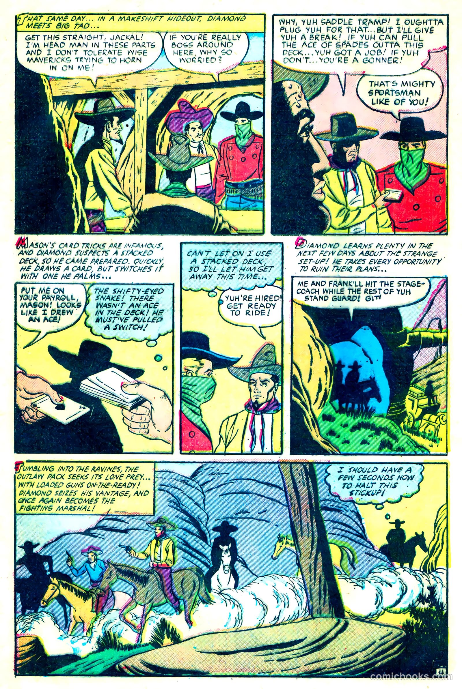 Black Diamond Western #60 (1956) — page 28