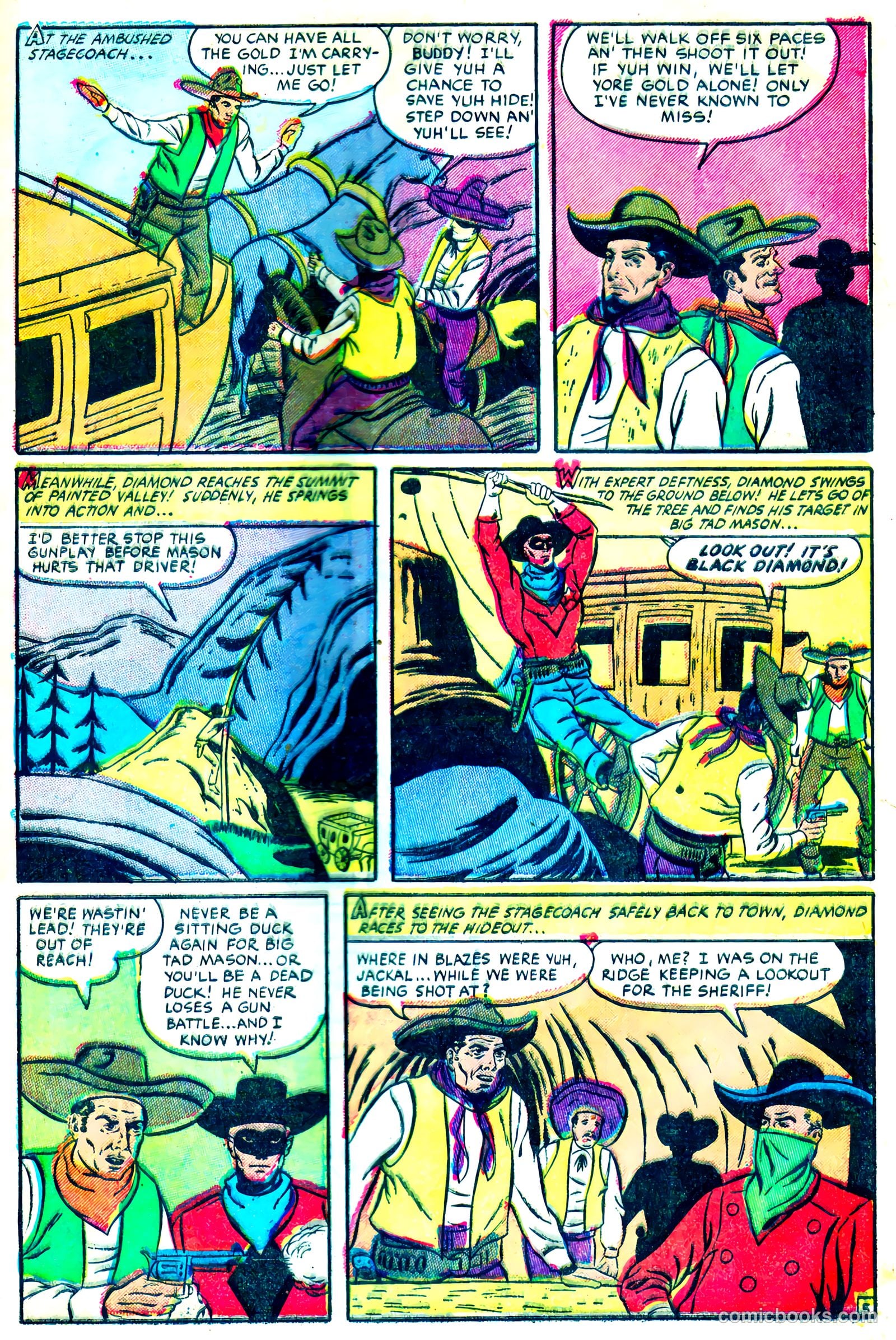 Black Diamond Western #60 (1956) — page 29