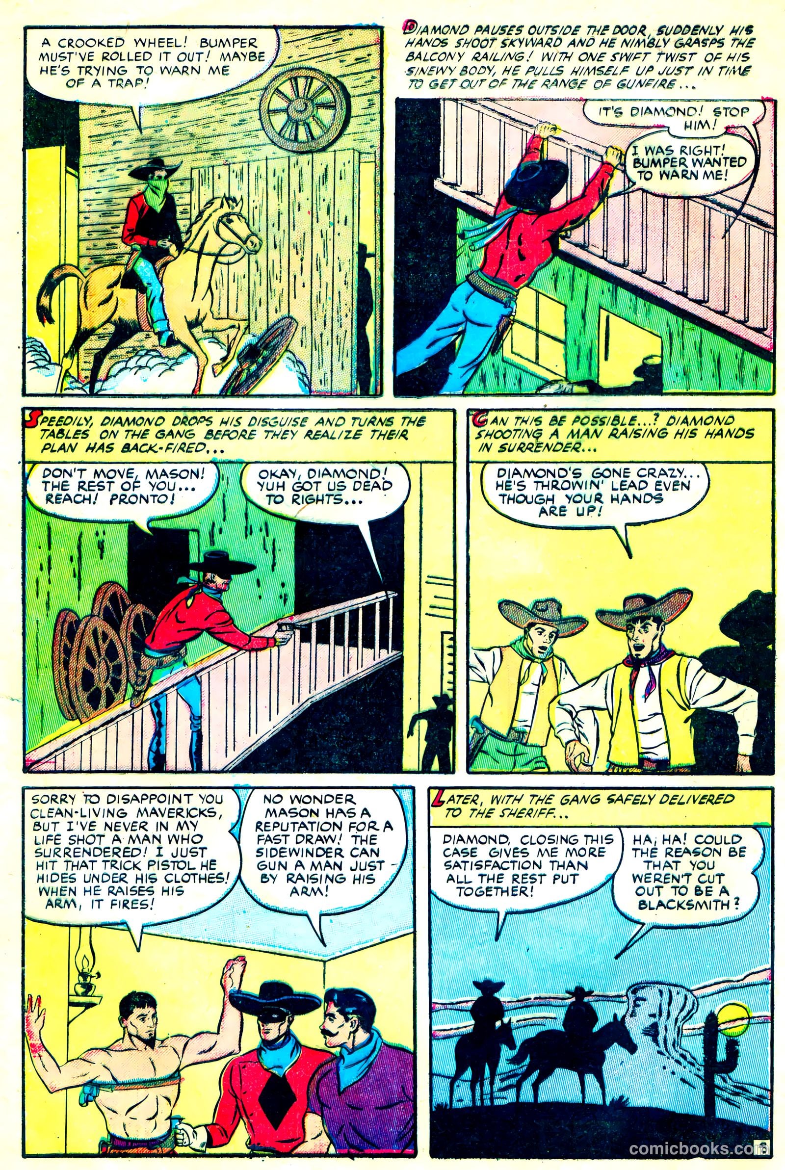 Black Diamond Western #60 (1956) — page 32