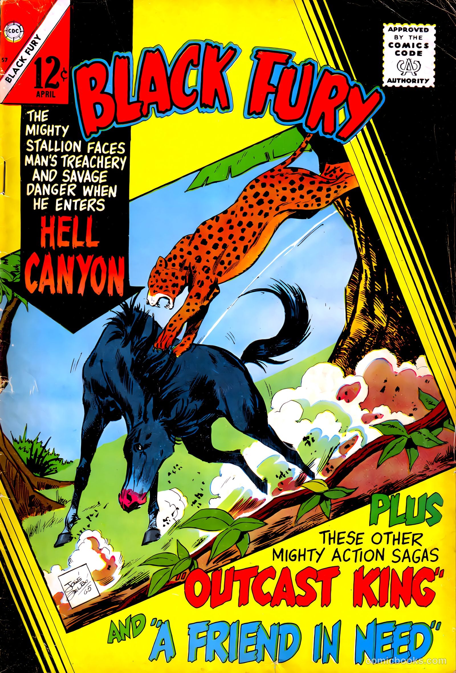 Black Fury #57 (1966) — page 1