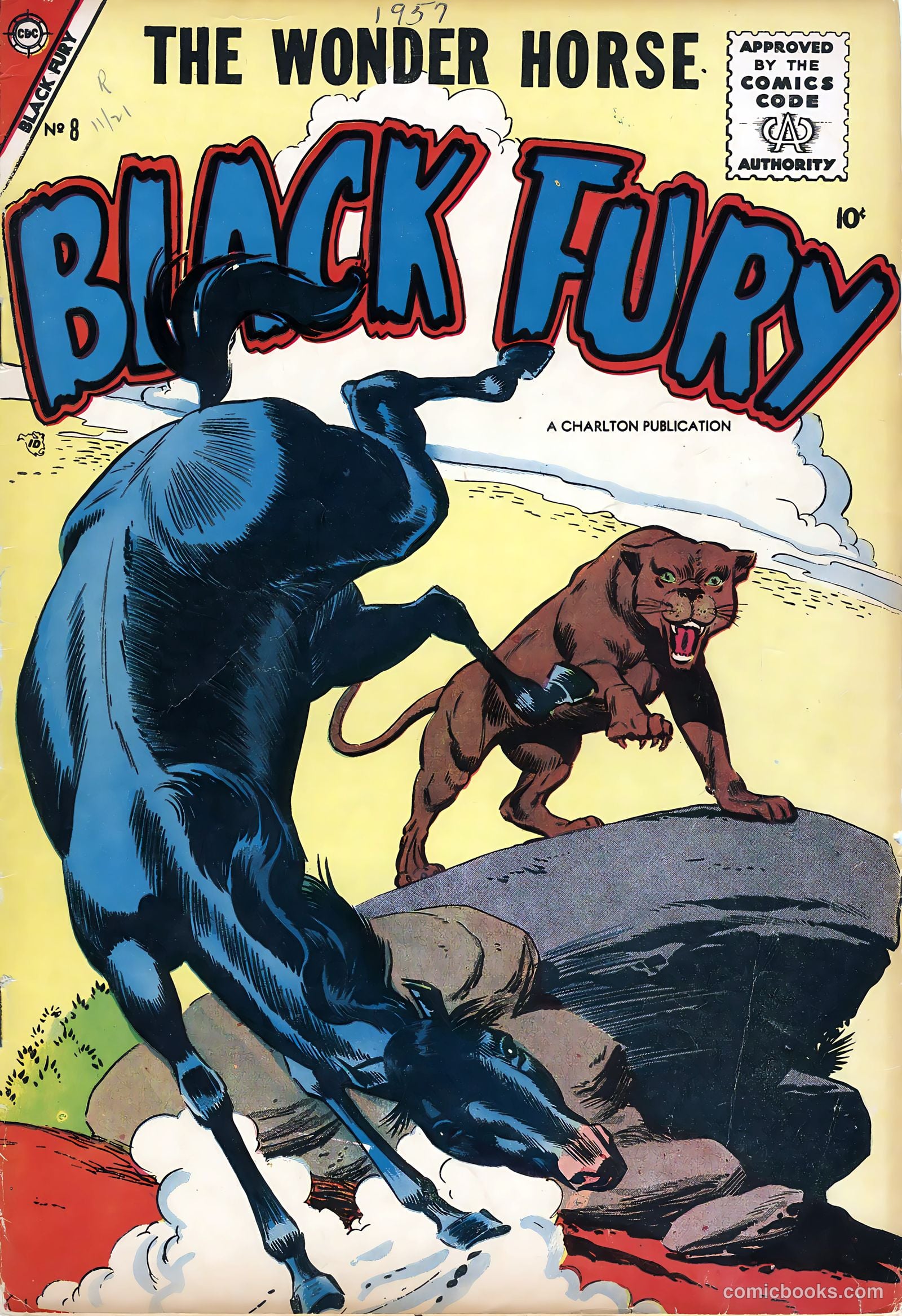 Black Fury #8 cover