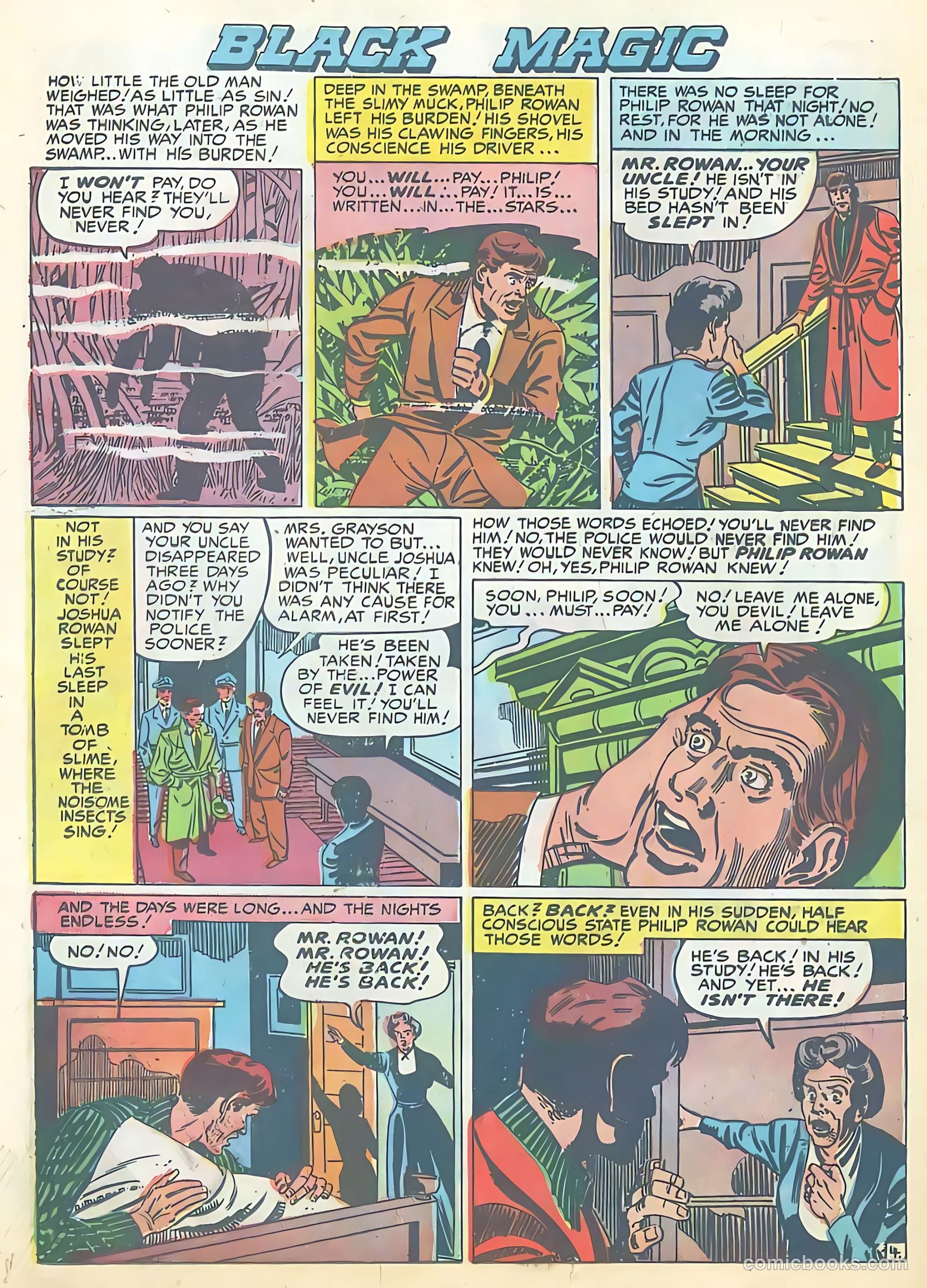 Black Magic #3 (1990) — page 38 of 52