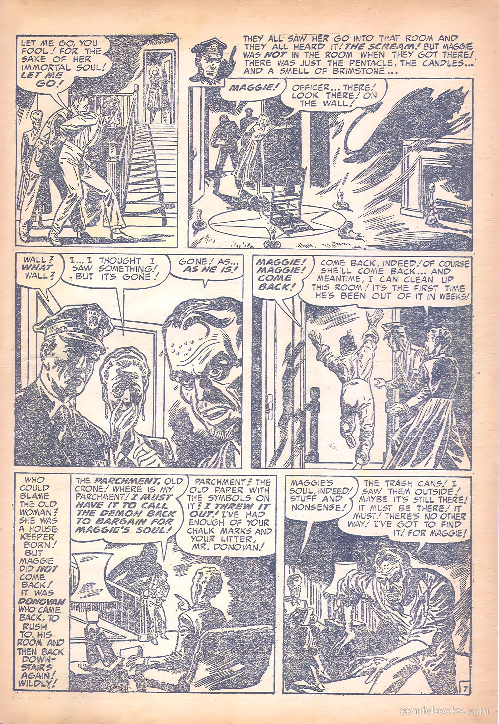 Black Magic #4 (1990) — page 9 of 63