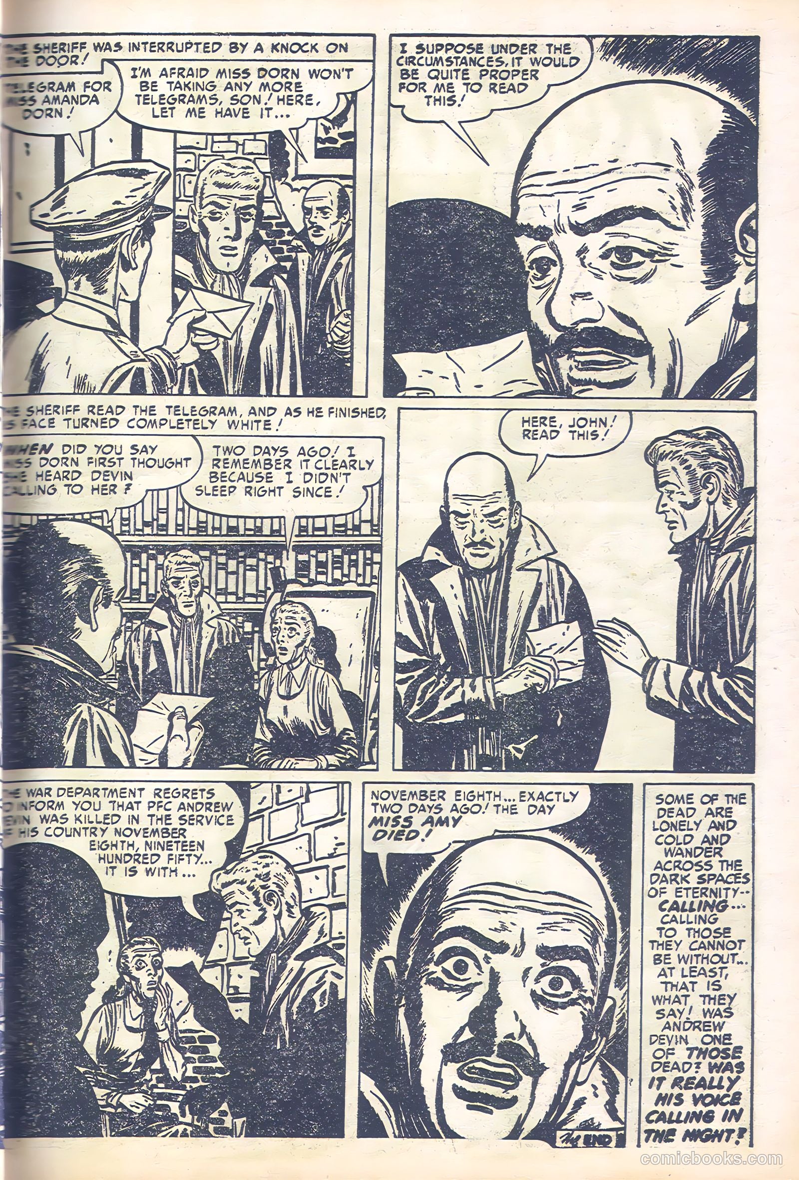 Black Magic #8 (1977) — page 36 of 36