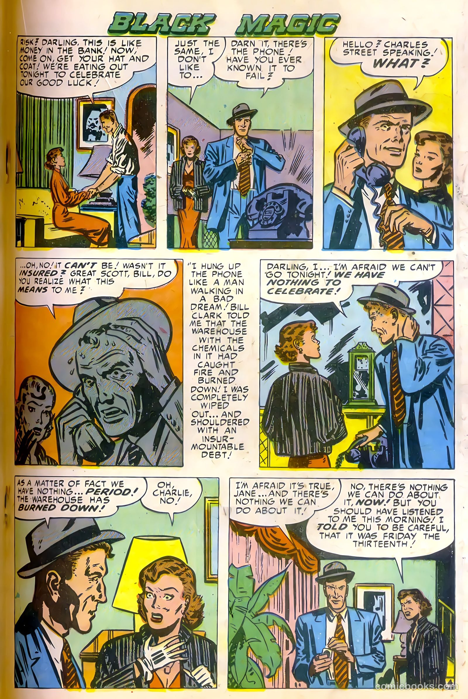 Black Magic Comics #10 (1952) — page 23 of 44