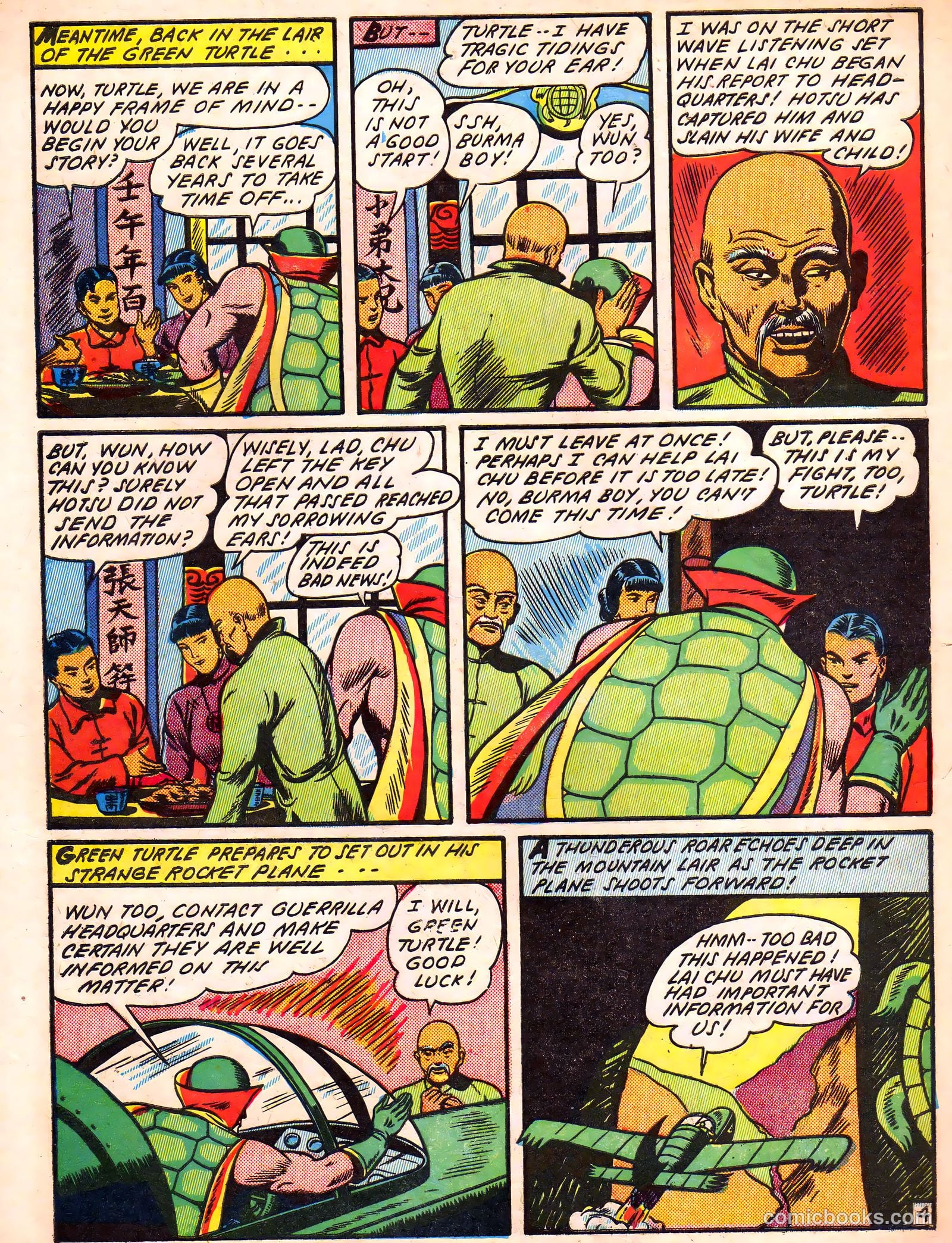 Blazing Comics #2 (1944, REWL PUBLICATIONS INC.) — page 6 of 52