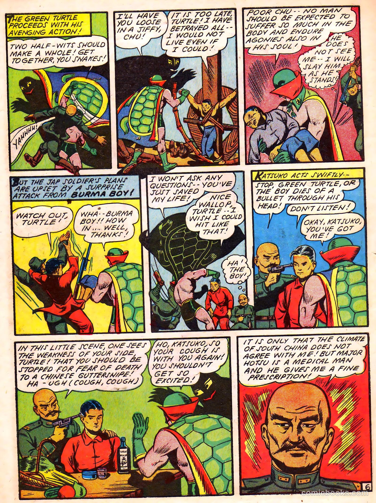 Blazing Comics #2 (1944, REWL PUBLICATIONS INC.) — page 8 of 52