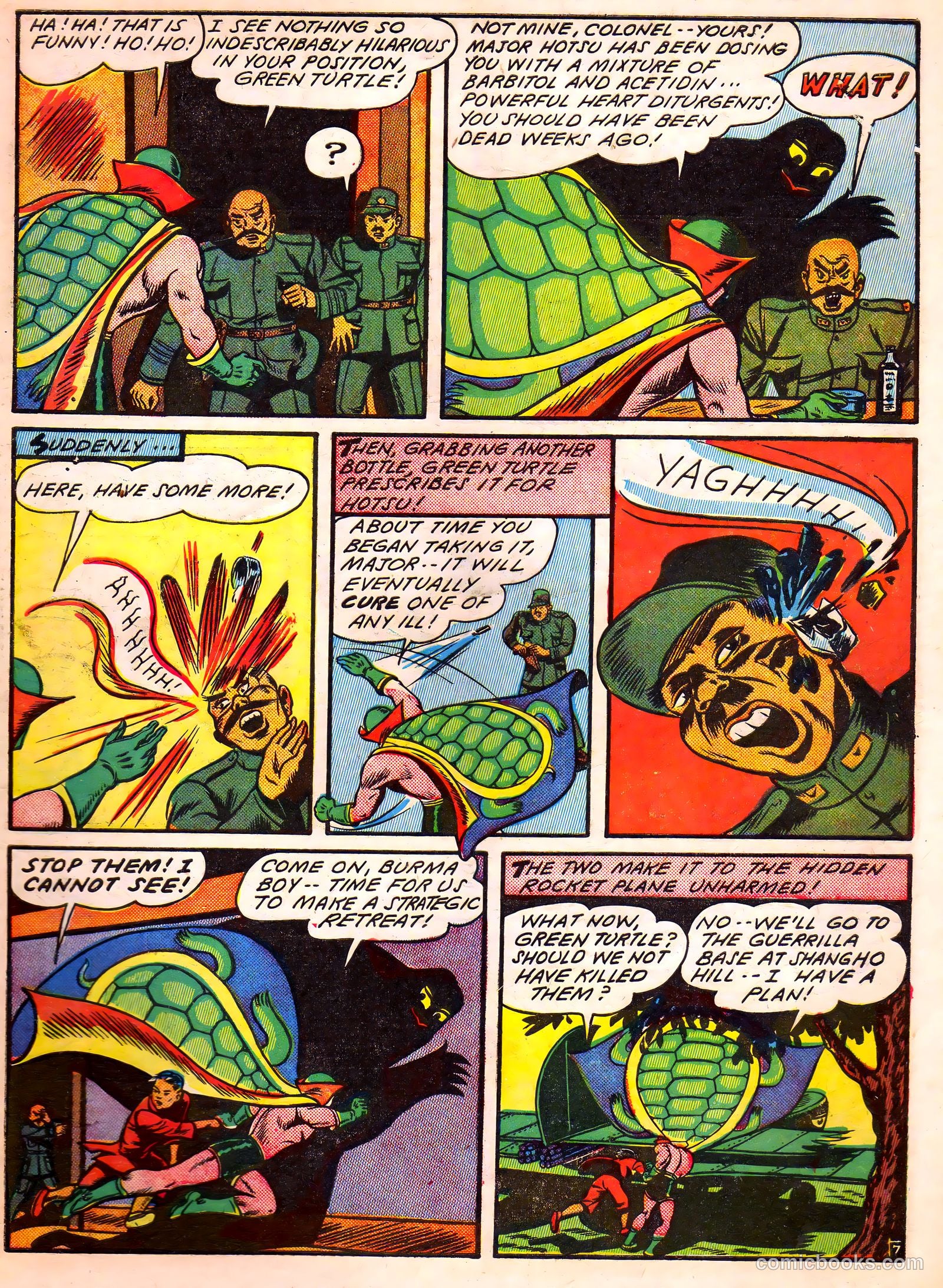 Blazing Comics #2 (1944, REWL PUBLICATIONS INC.) — page 9 of 52