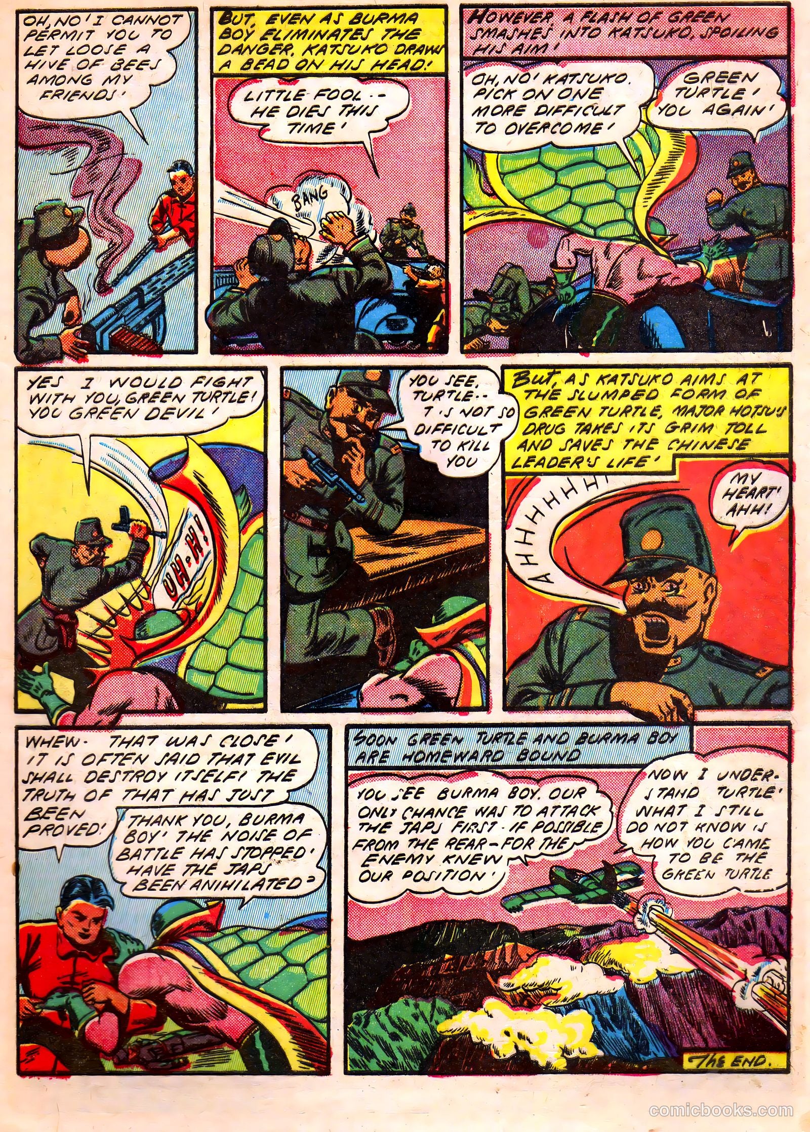 Blazing Comics #2 (1944, REWL PUBLICATIONS INC.) — page 11 of 52