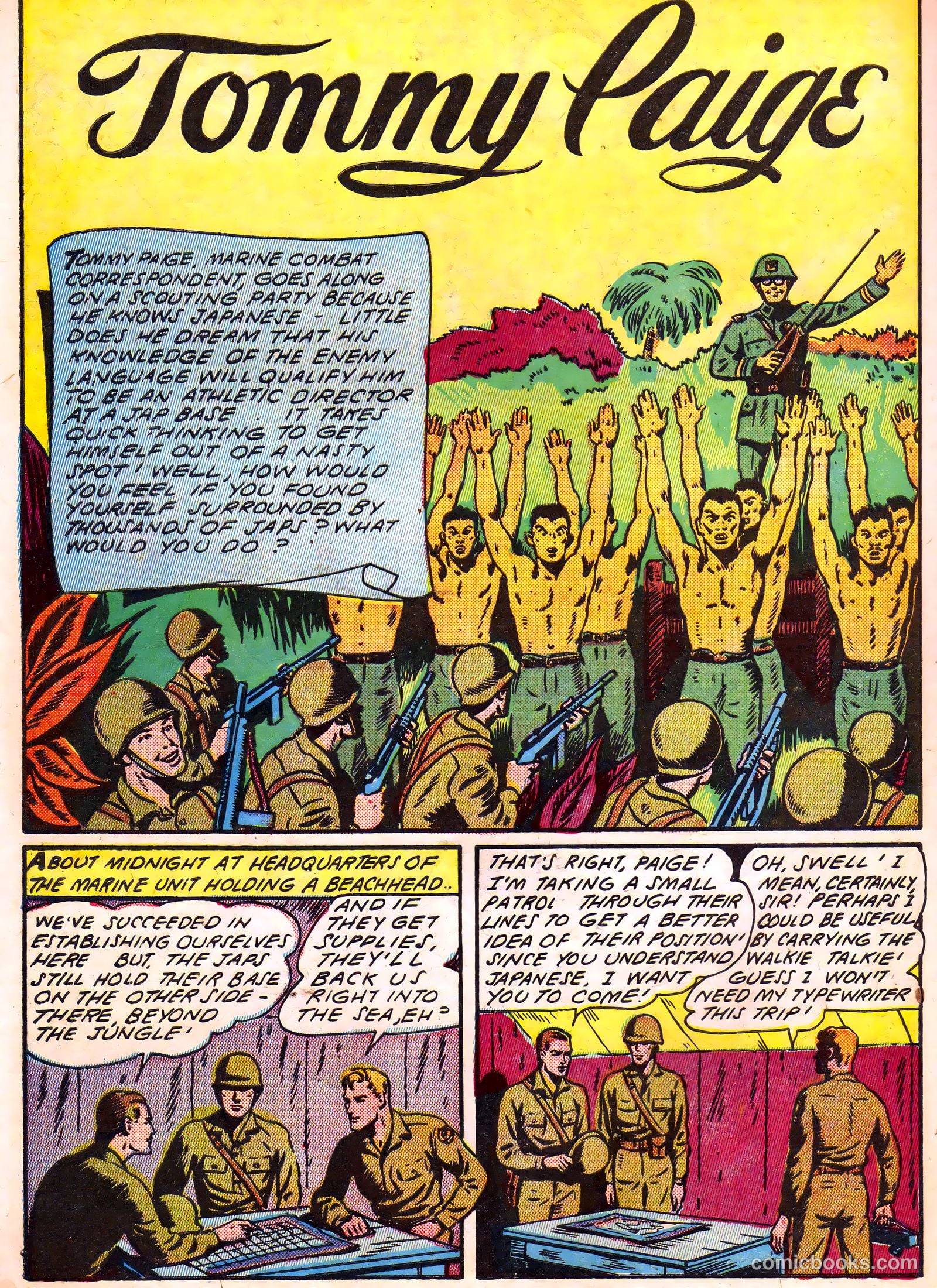 Blazing Comics #2 (1944, REWL PUBLICATIONS INC.) — page 12 of 52