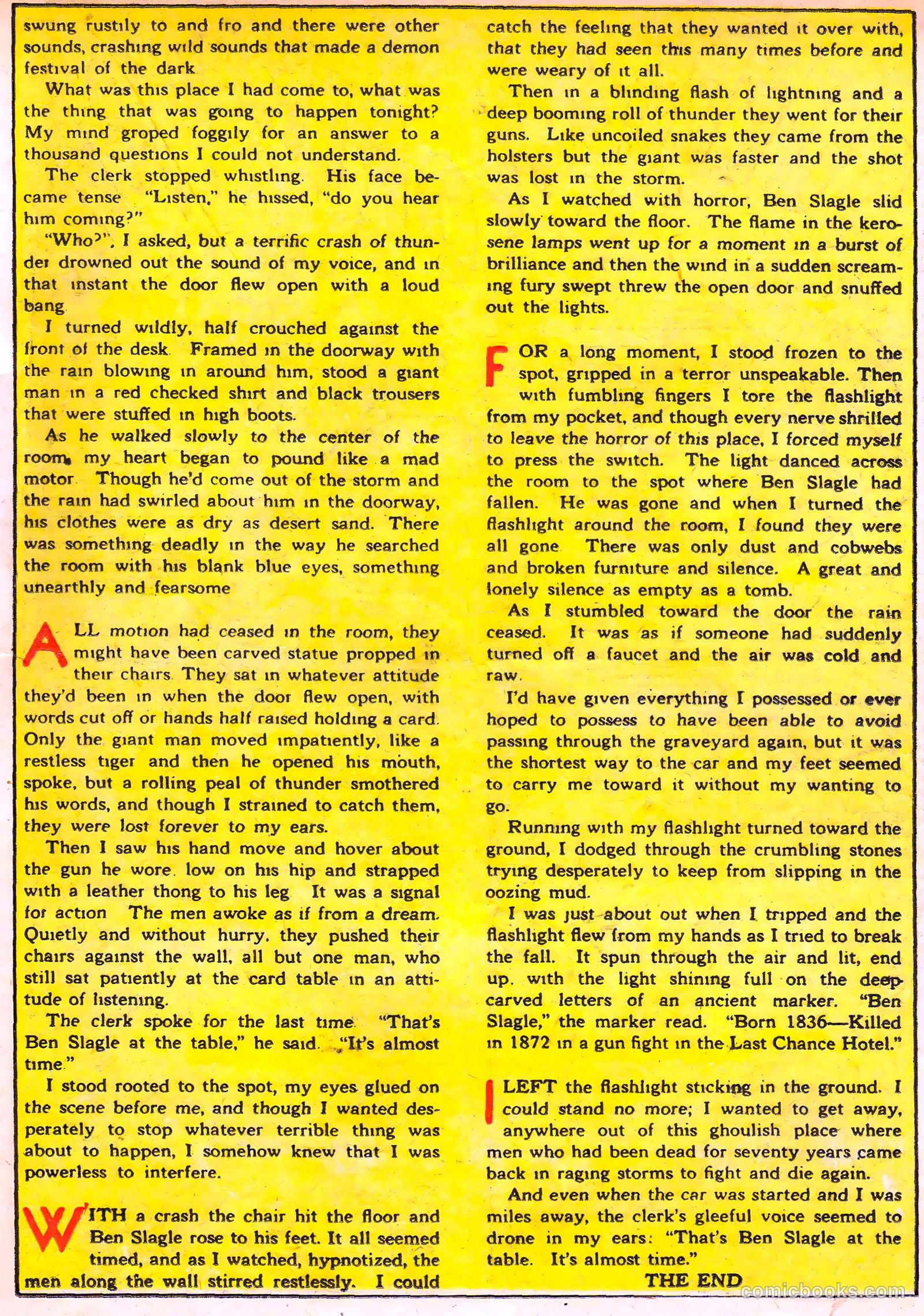 Blazing Comics #2 (1944, REWL PUBLICATIONS INC.) — page 27 of 52