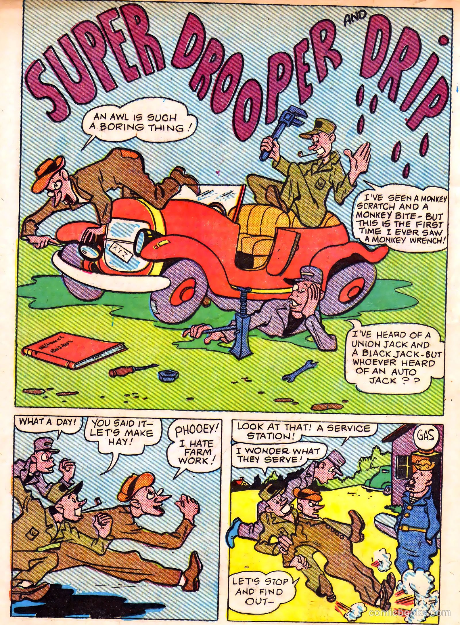 Blazing Comics #2 (1944, REWL PUBLICATIONS INC.) — page 28 of 52