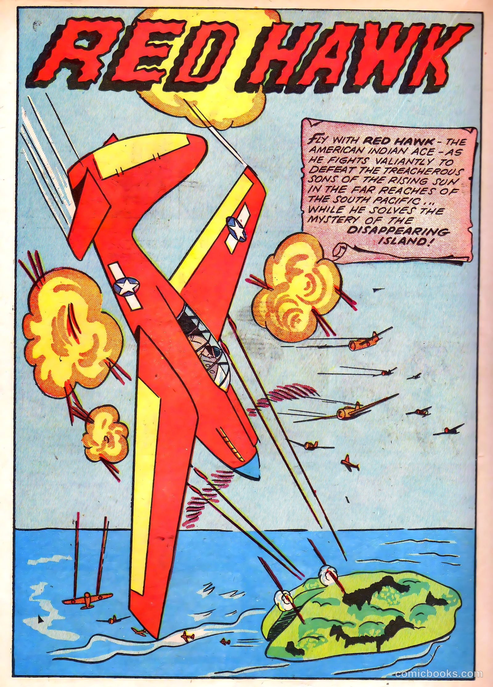 Blazing Comics #2 (1944, REWL PUBLICATIONS INC.) — page 32 of 52