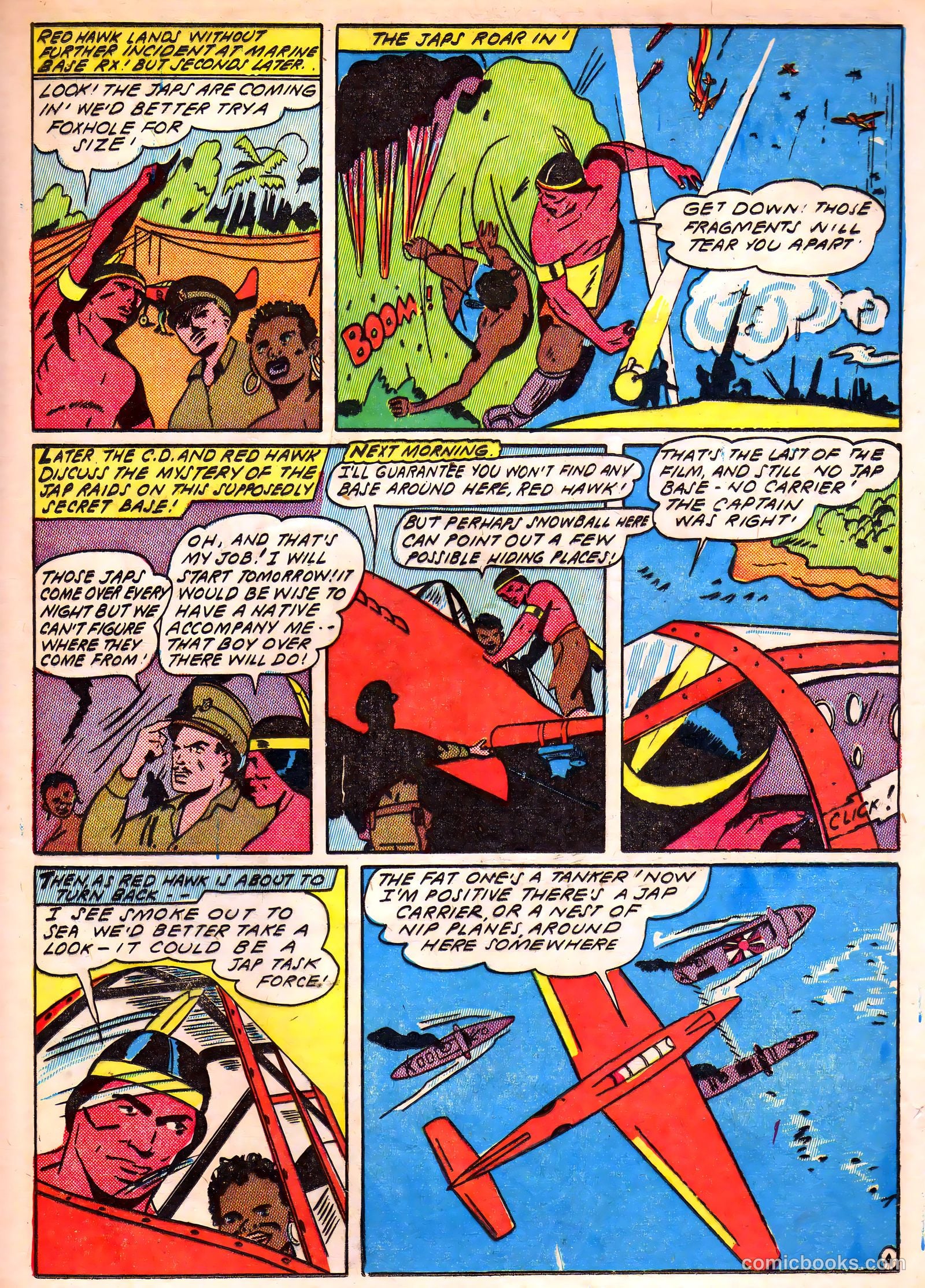 Blazing Comics #2 (1944, REWL PUBLICATIONS INC.) — page 35 of 52