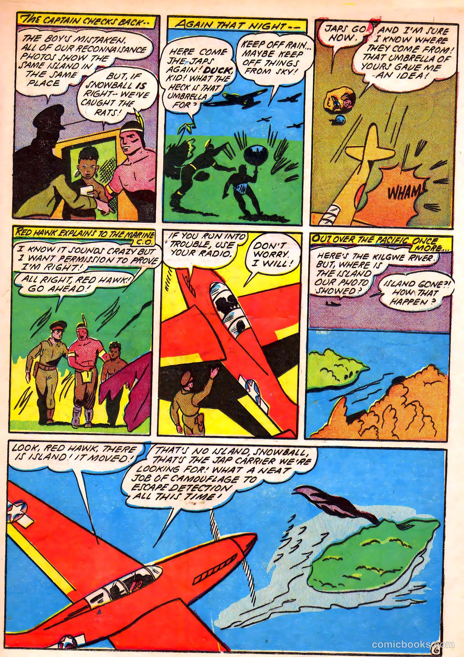 Blazing Comics #2 (1944, REWL PUBLICATIONS INC.) — page 37 of 52