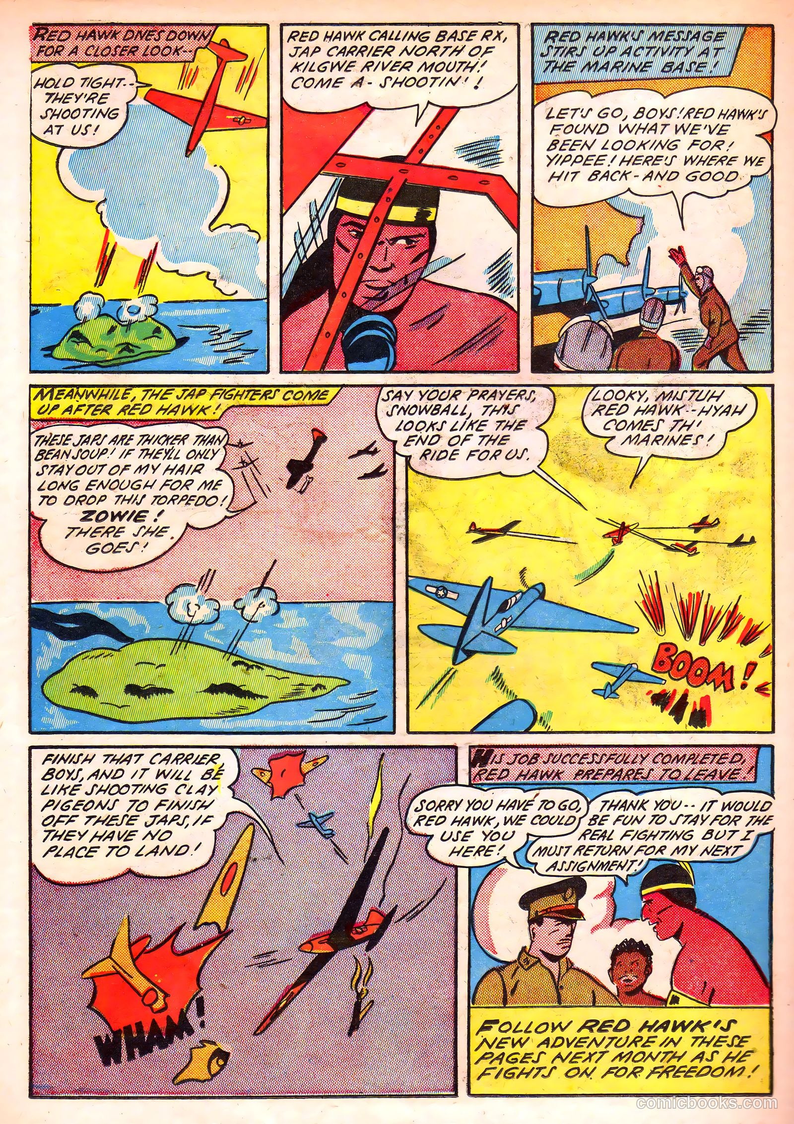 Blazing Comics #2 (1944, REWL PUBLICATIONS INC.) — page 38 of 52