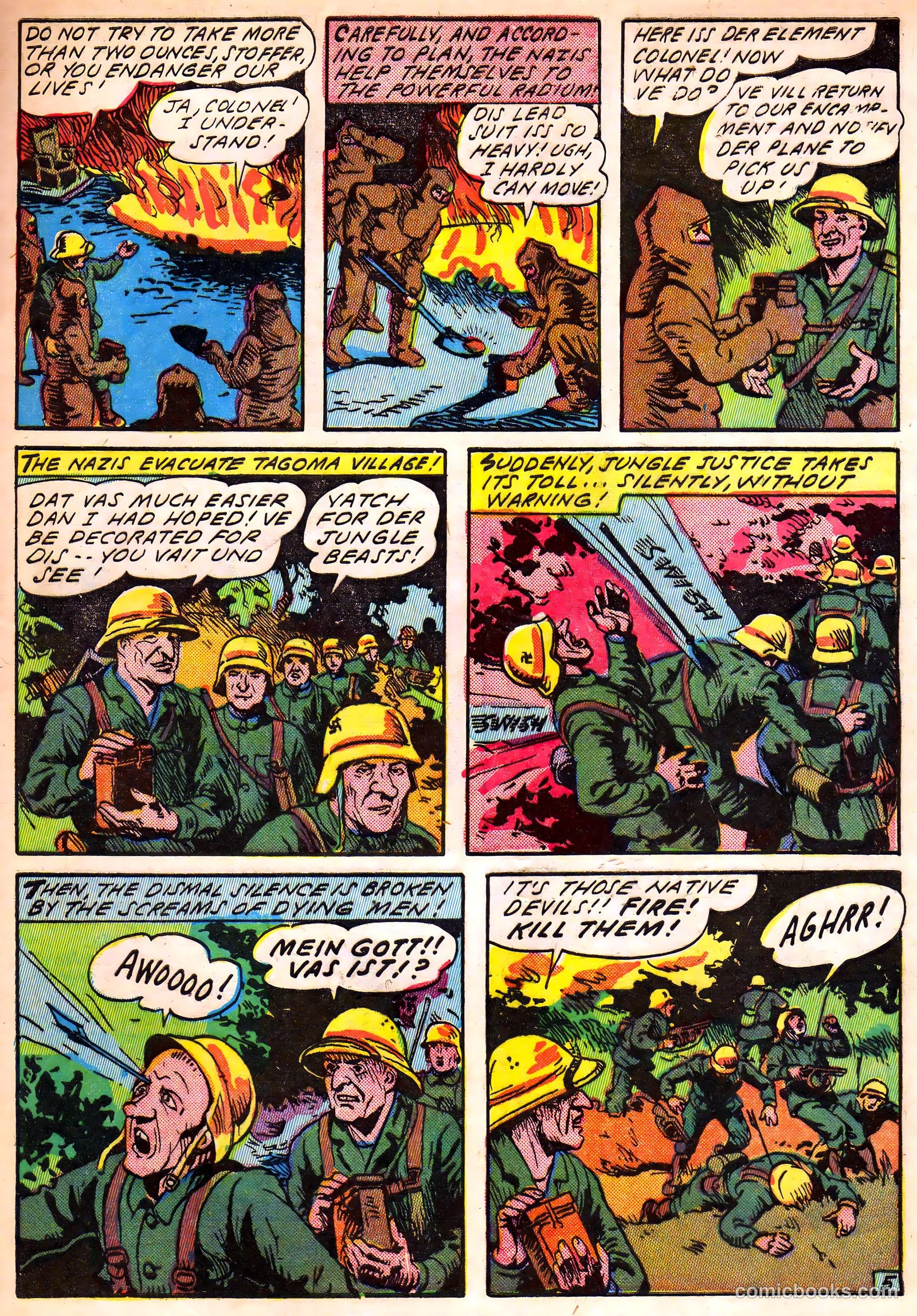 Blazing Comics #2 (1944, REWL PUBLICATIONS INC.) — page 43 of 52