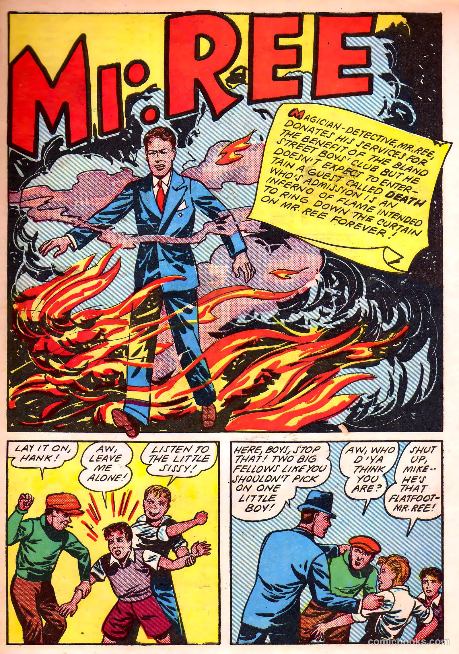 Blazing Comics #2 (1944, REWL PUBLICATIONS INC.) — page 45 of 52