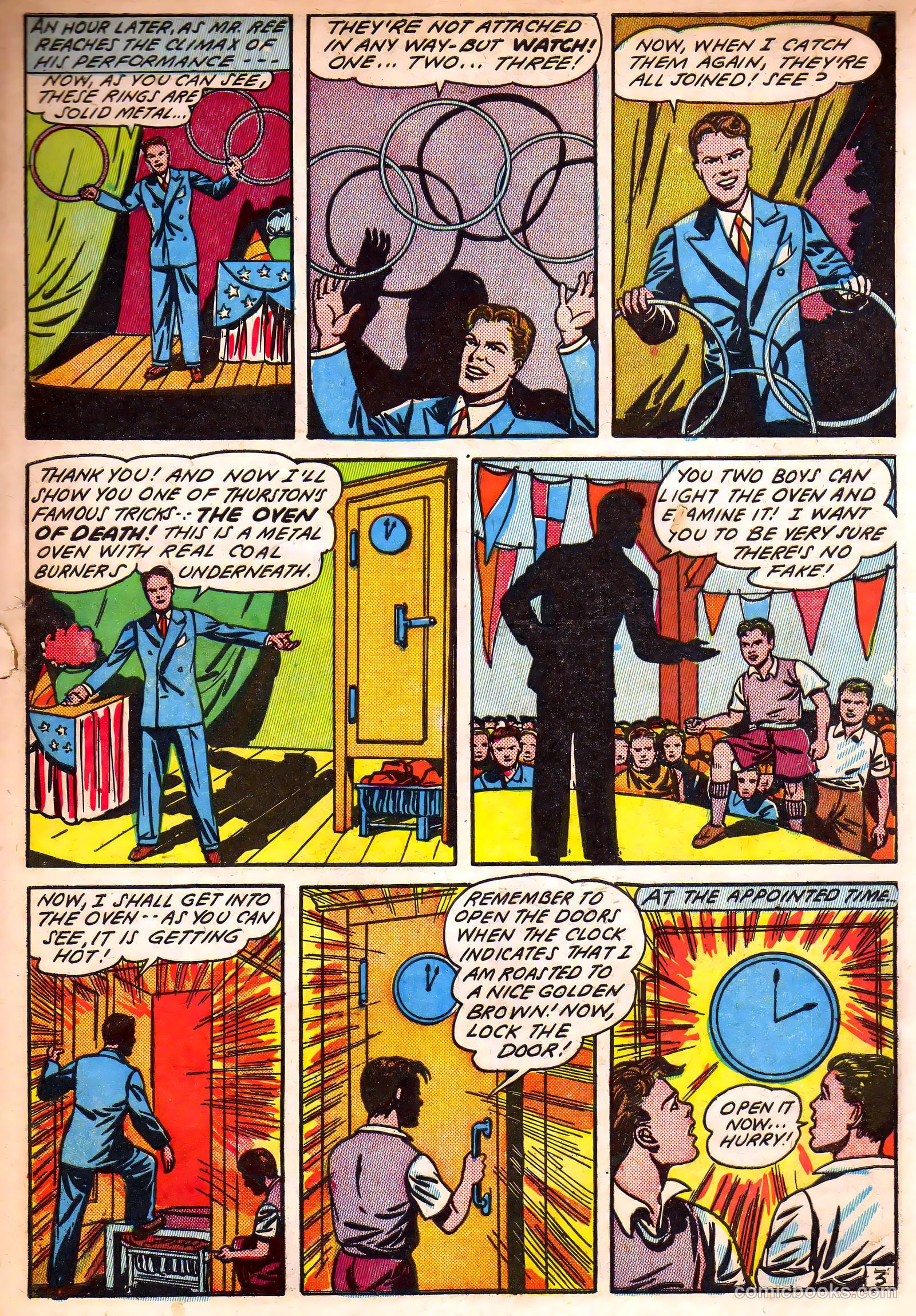 Blazing Comics #2 (1944, REWL PUBLICATIONS INC.) — page 47 of 52