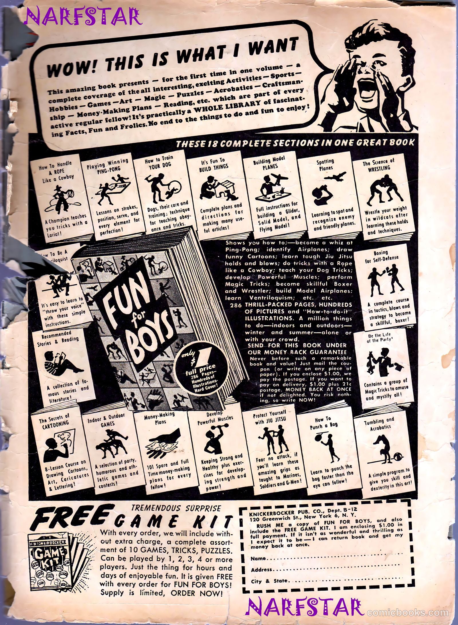 Blazing Comics #2 (1944, REWL PUBLICATIONS INC.) — page 51 of 52