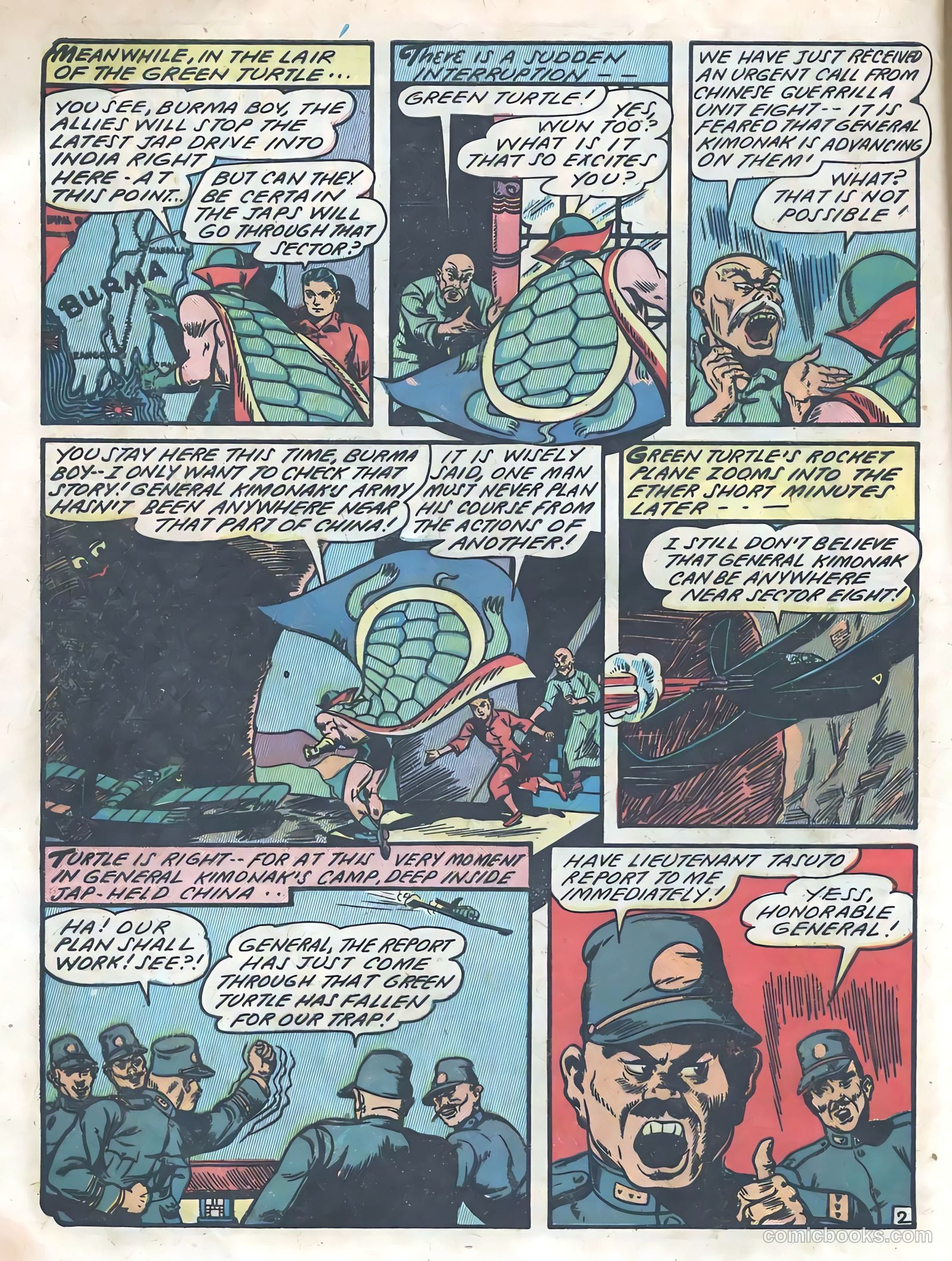 Blazing Comics #3 (1944, REWL PUBLICATIONS INC.) — page 4 of 52