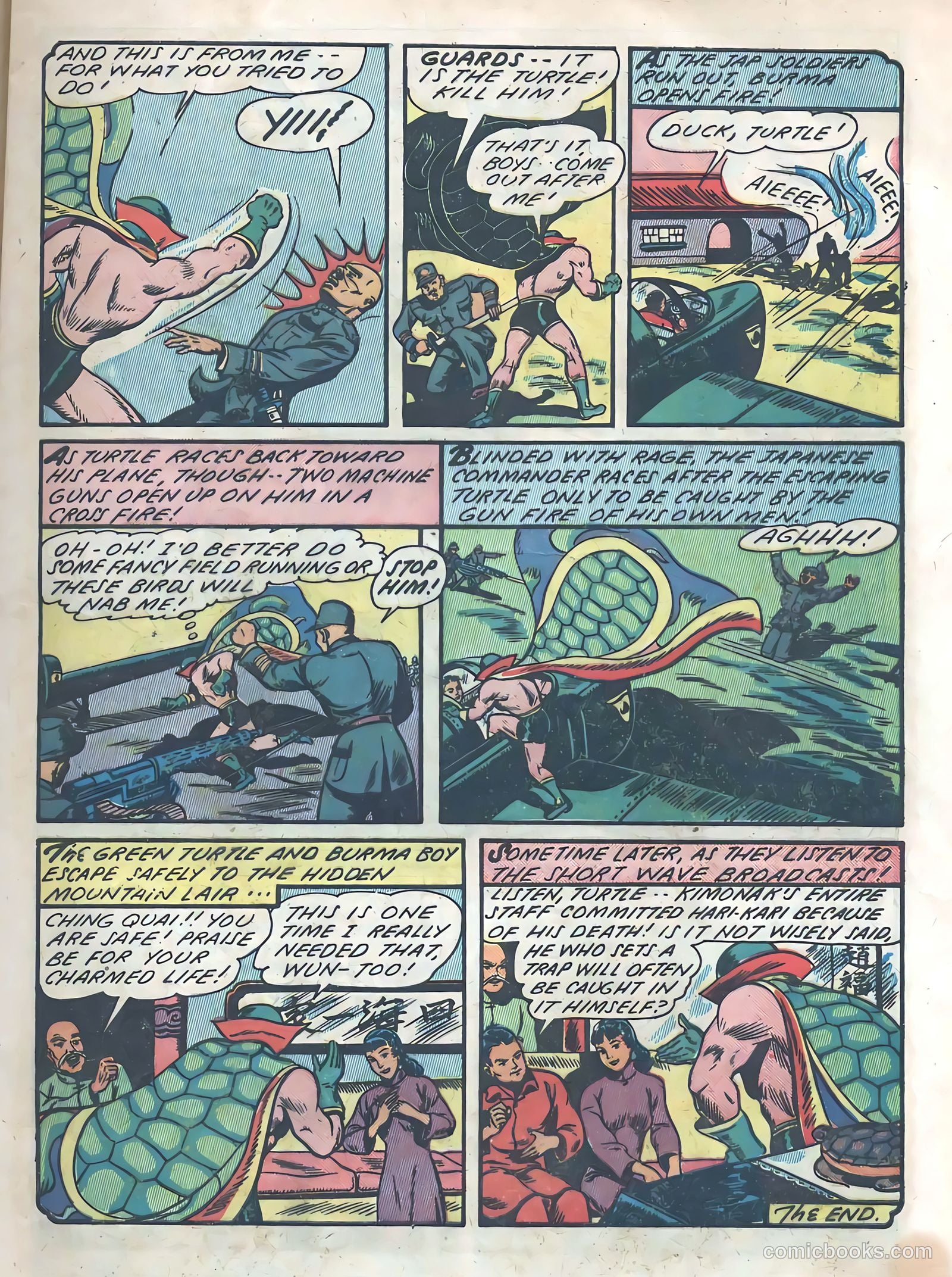 Blazing Comics #3 (1944, REWL PUBLICATIONS INC.) — page 11 of 52